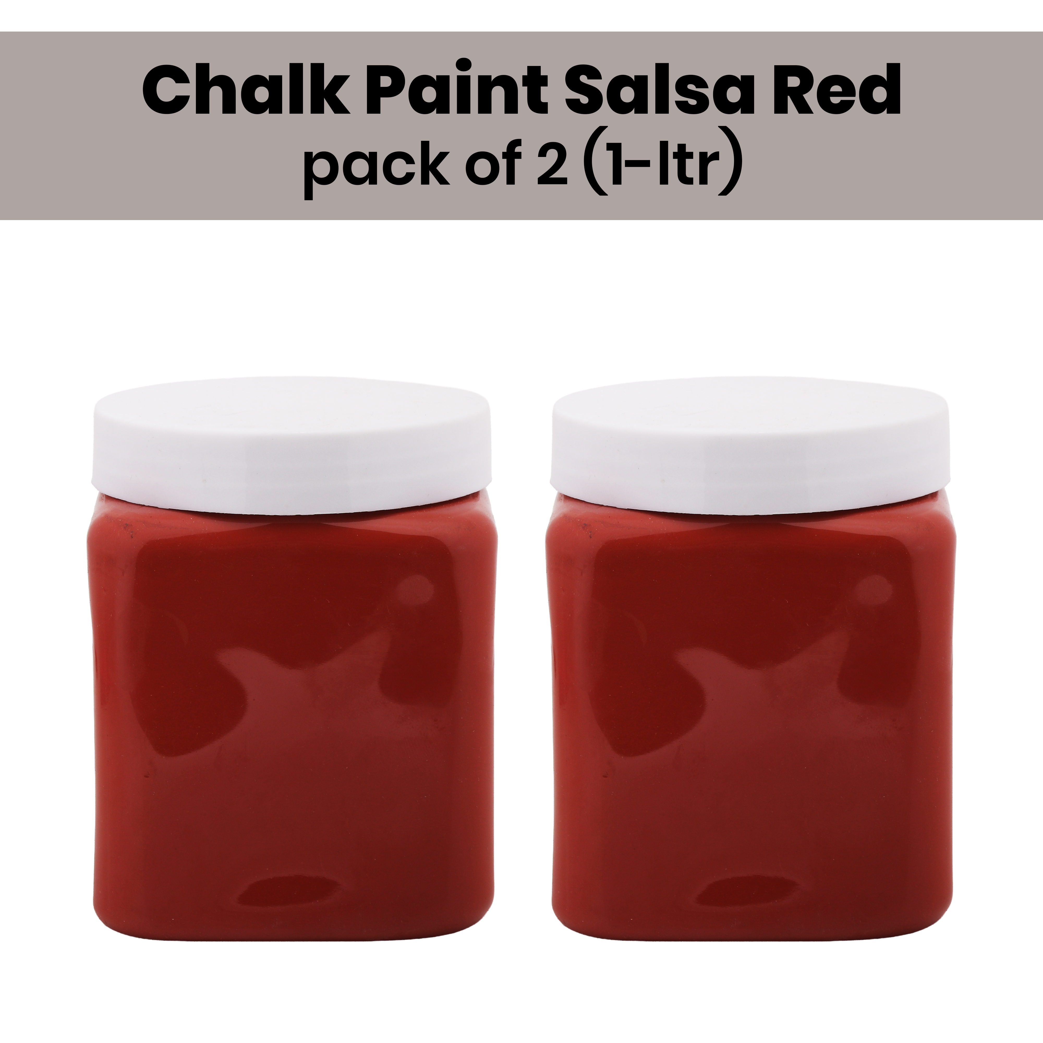 Chalk Paint Salsa Red 2LTR