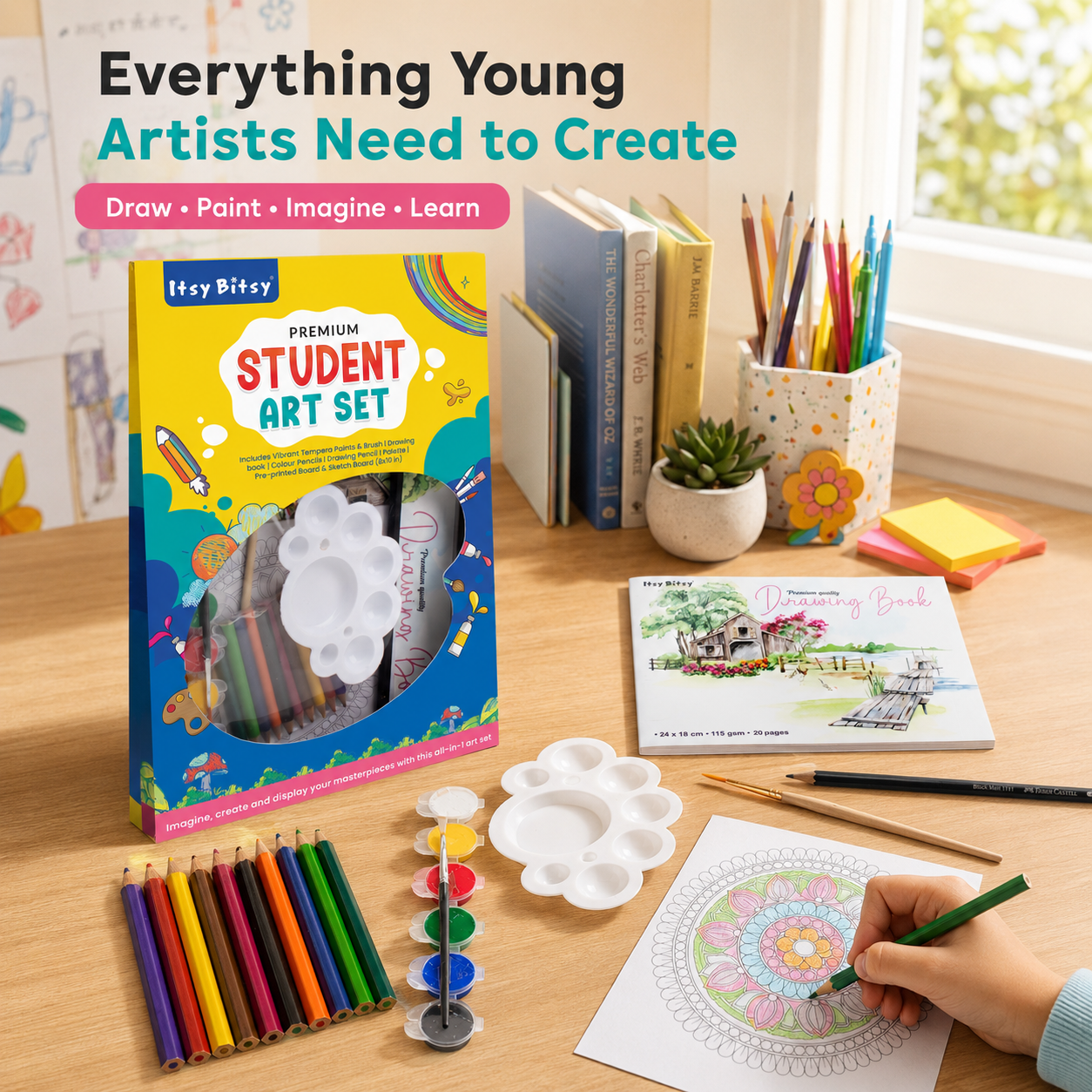 Premium Student Art Kit 1 BOX