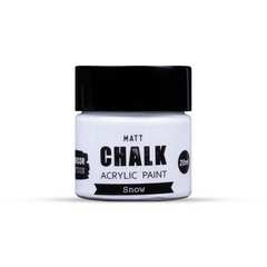 Home Decor Chalk Paint Snow 20ml Bottle