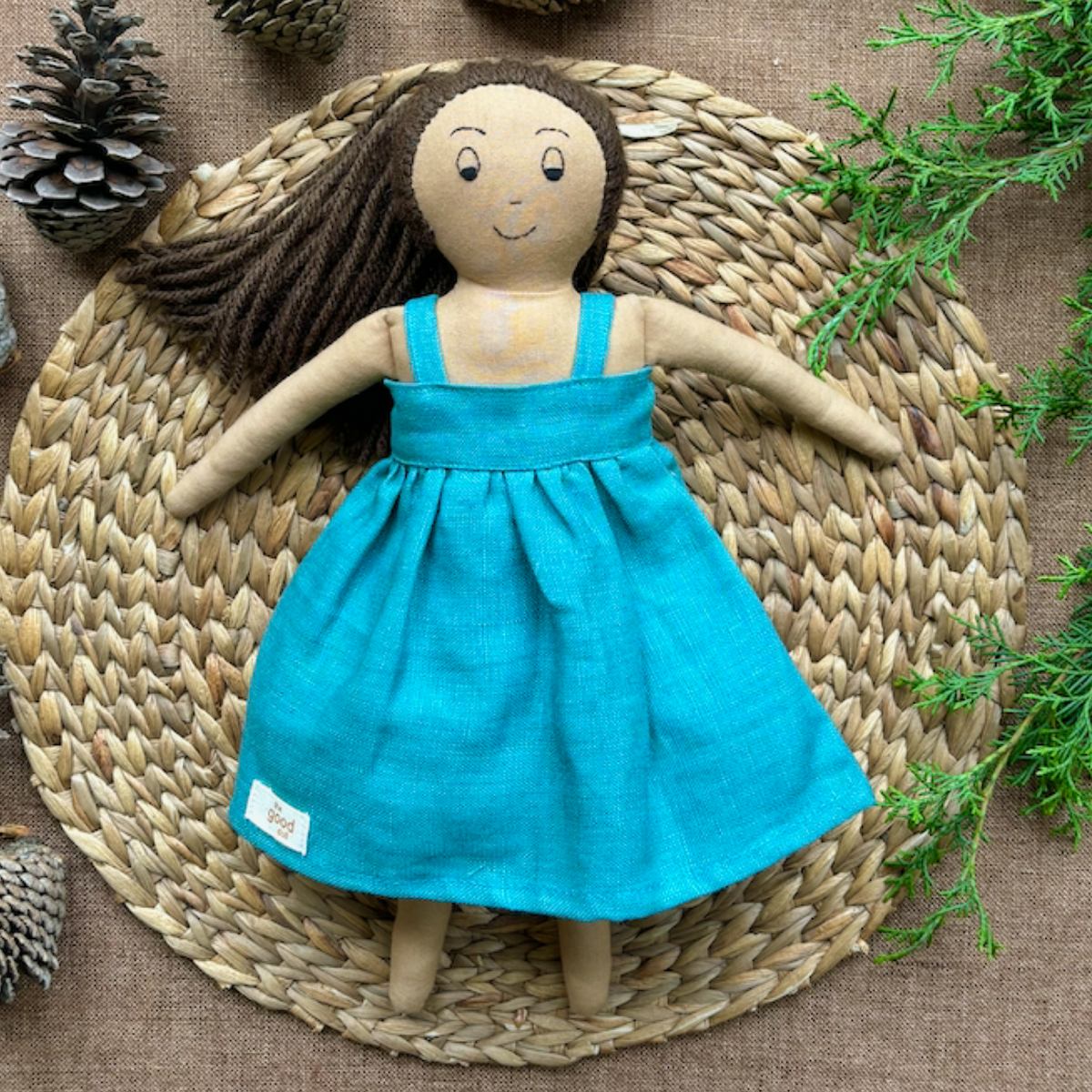 Handmade Fabric Doll Suraksha 12inch 1pc