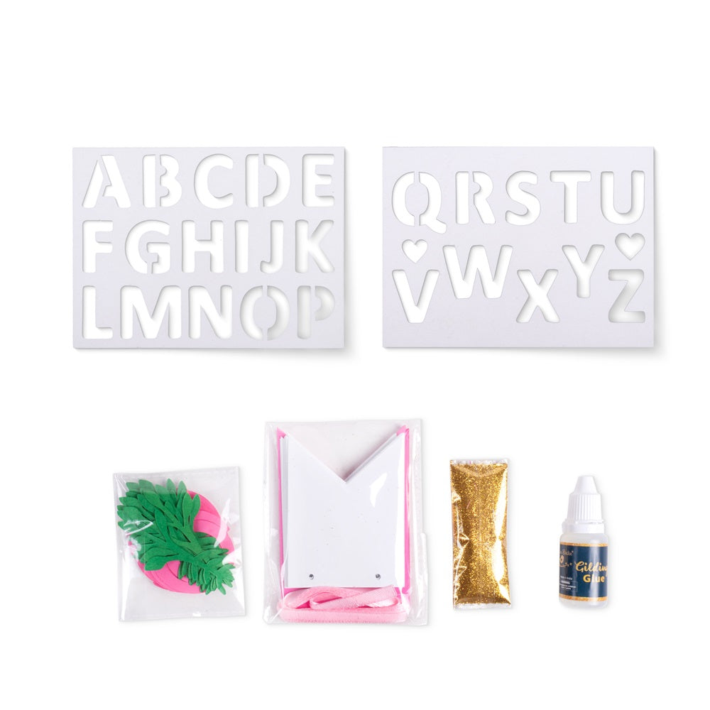 Diy Decorative Alphabet Banner Kit 1pc Box