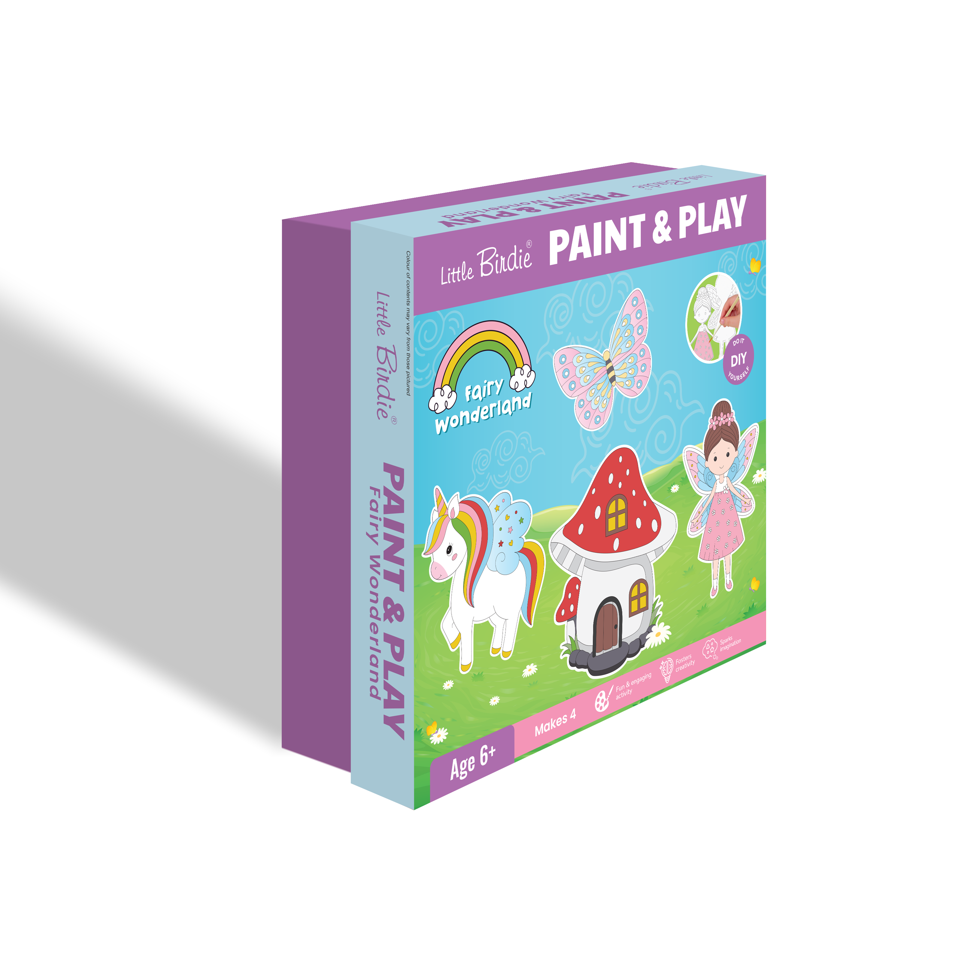 DIY Paint and Play Kit - Fairy Wonderland, 1 Box