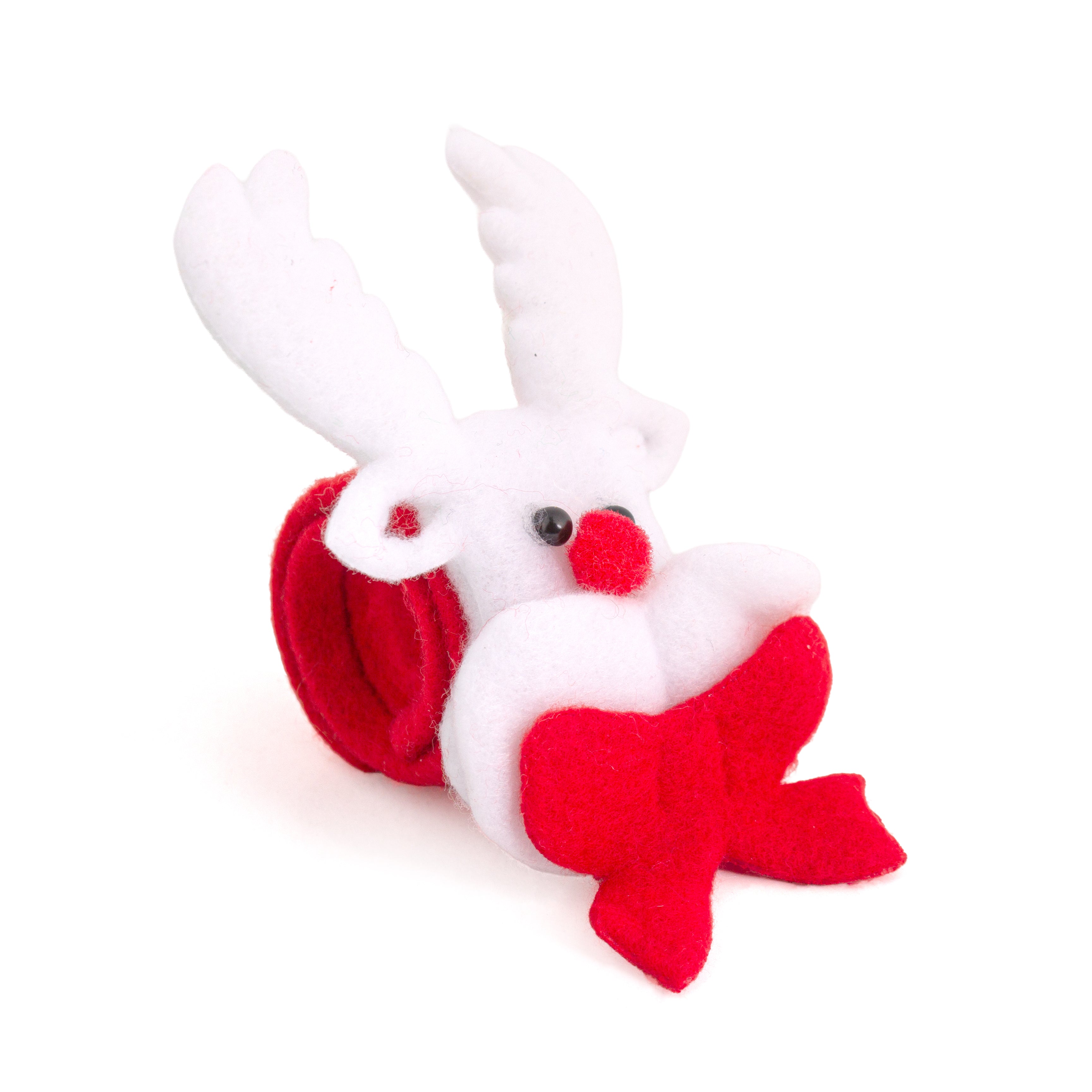 Christmas Knitted Scarf Santa Unisex Adult/Kids Green H40inch X W4.5inch