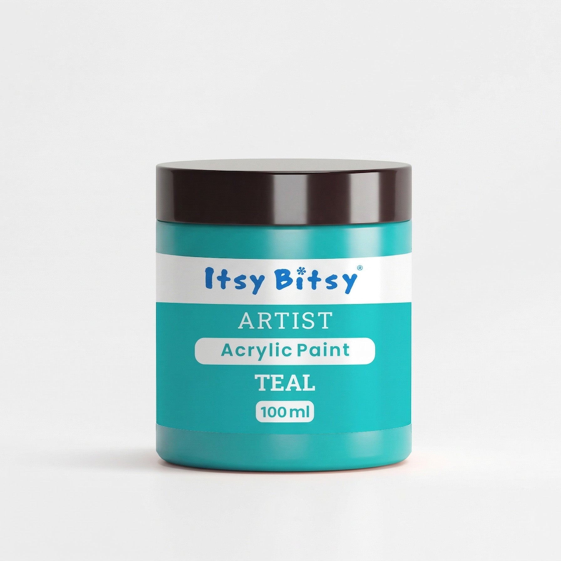 Artists Acrylic Colour Teal 100ml Bottle