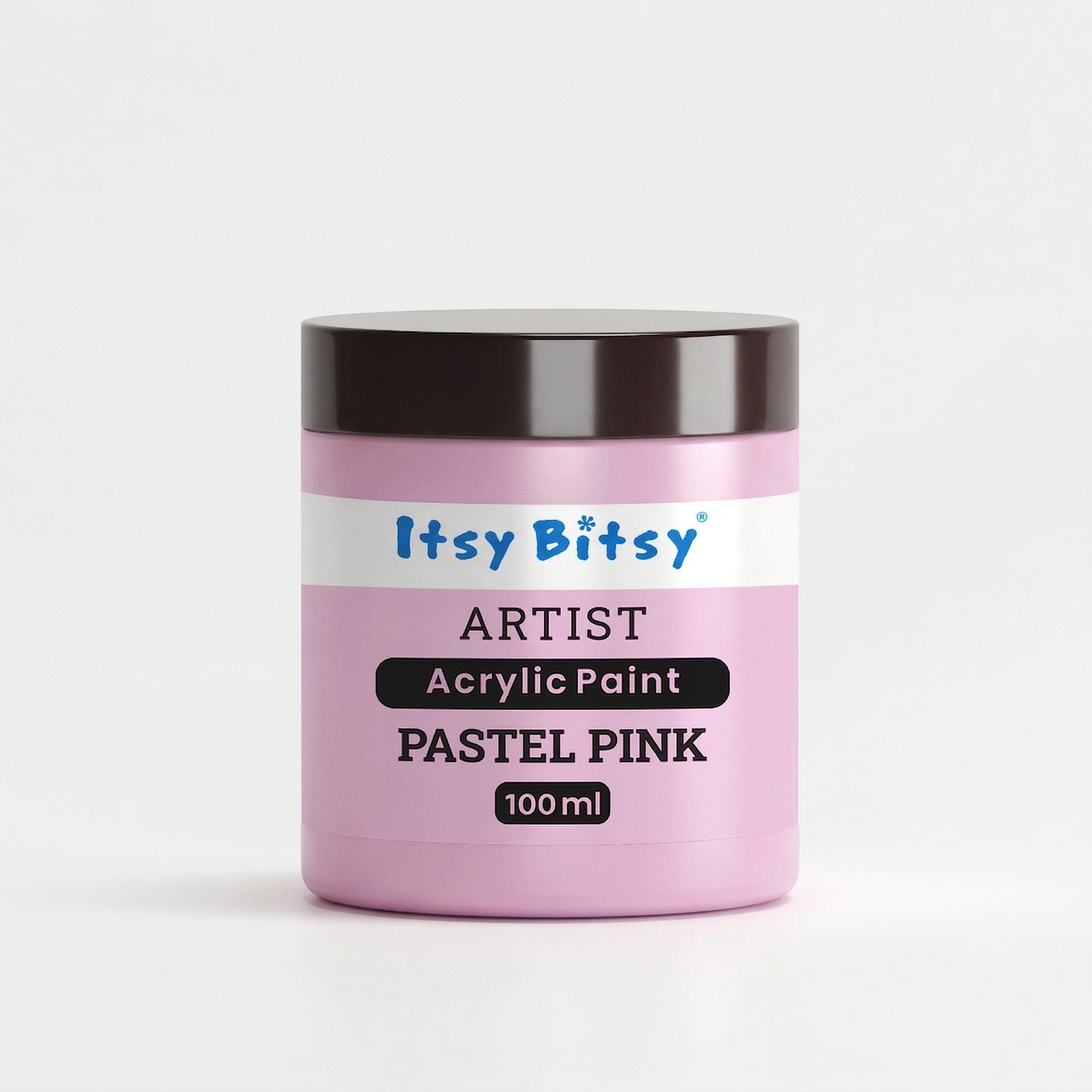 Artists Acrylic Colour Pastel Pink 100ml Bottle