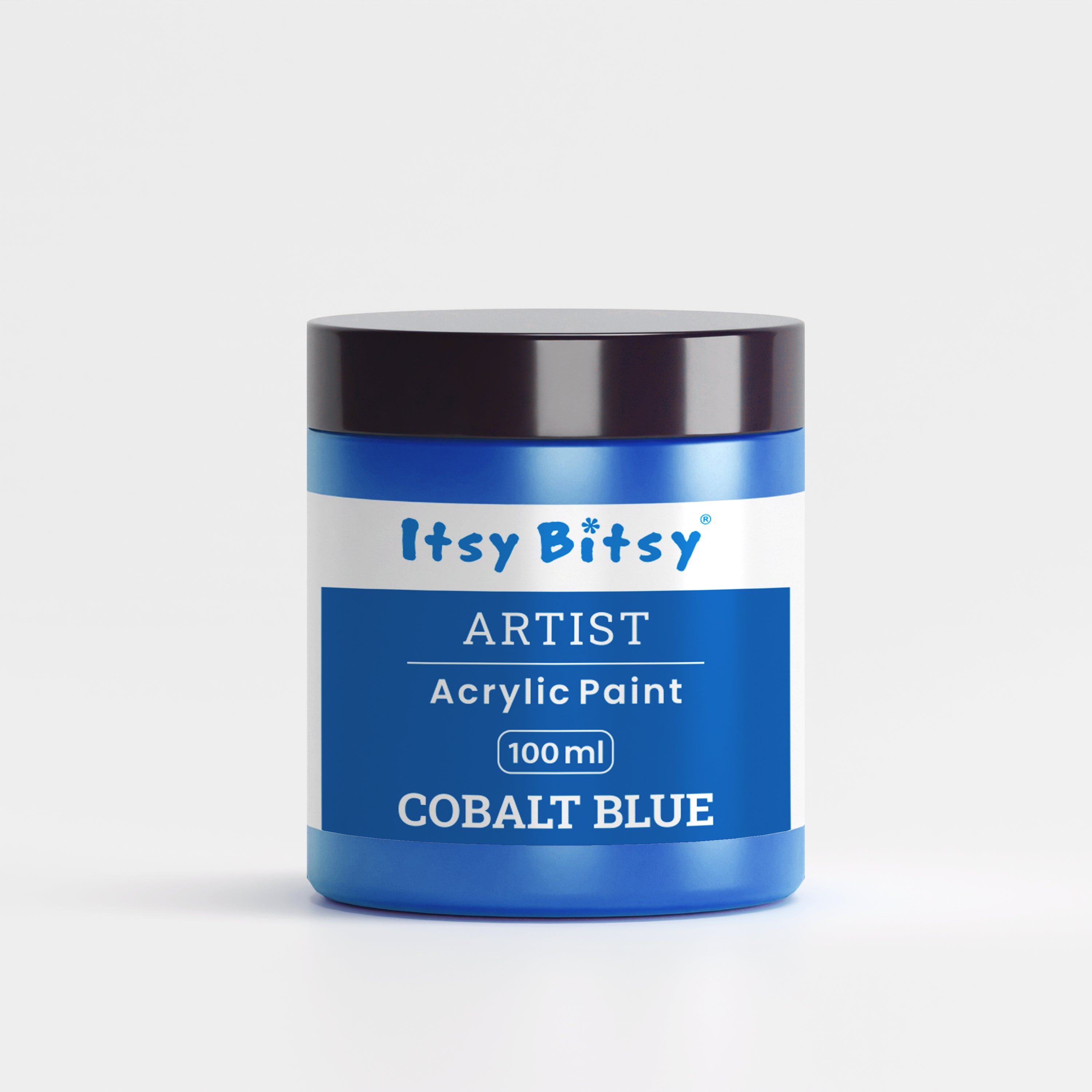 Artists Acrylic Colour Cobalt Blue 100ml Bottle