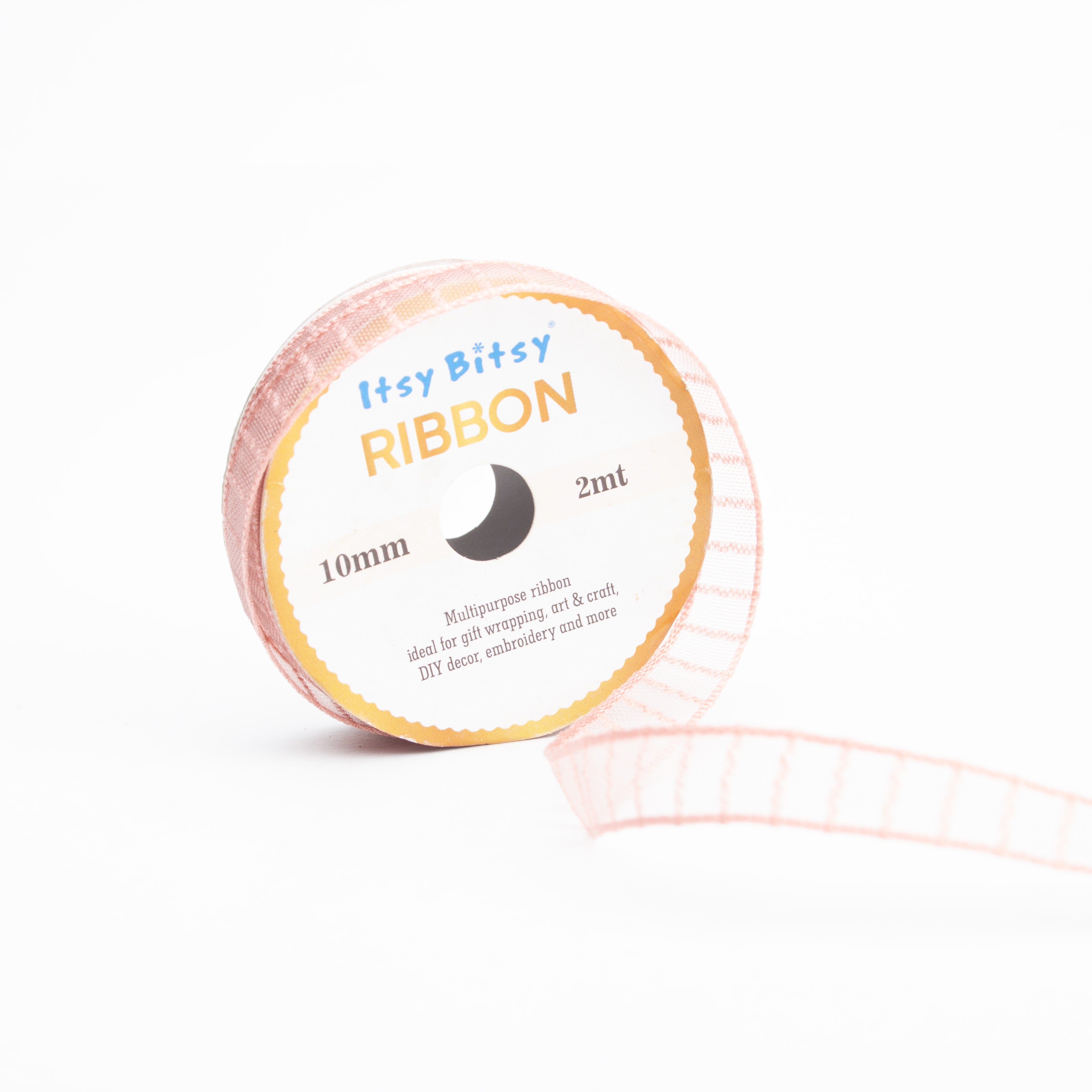 Pink Organza Ribbon 15mm 2mtr