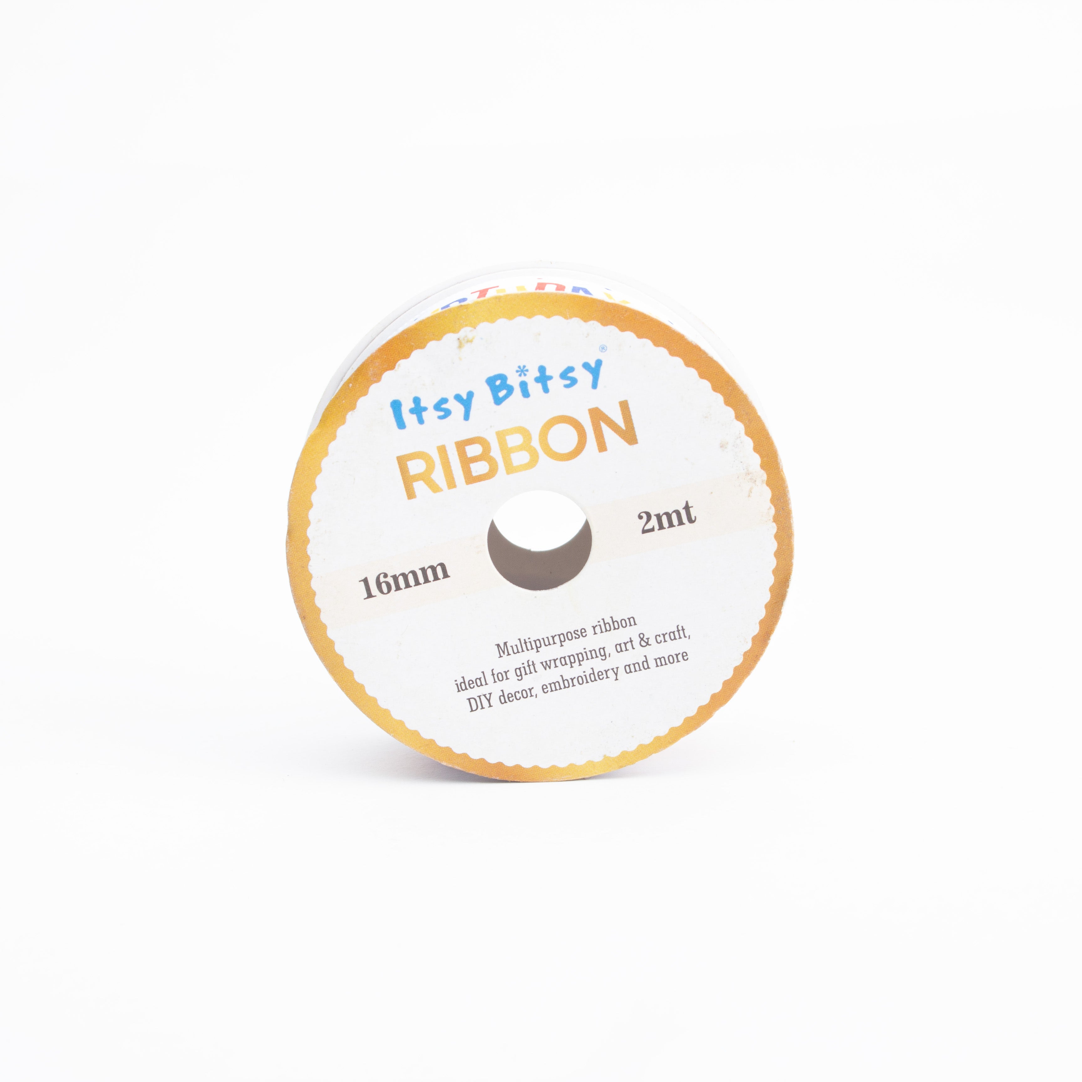 Printed Happy Birthday Ribbon 16mm 2mtr