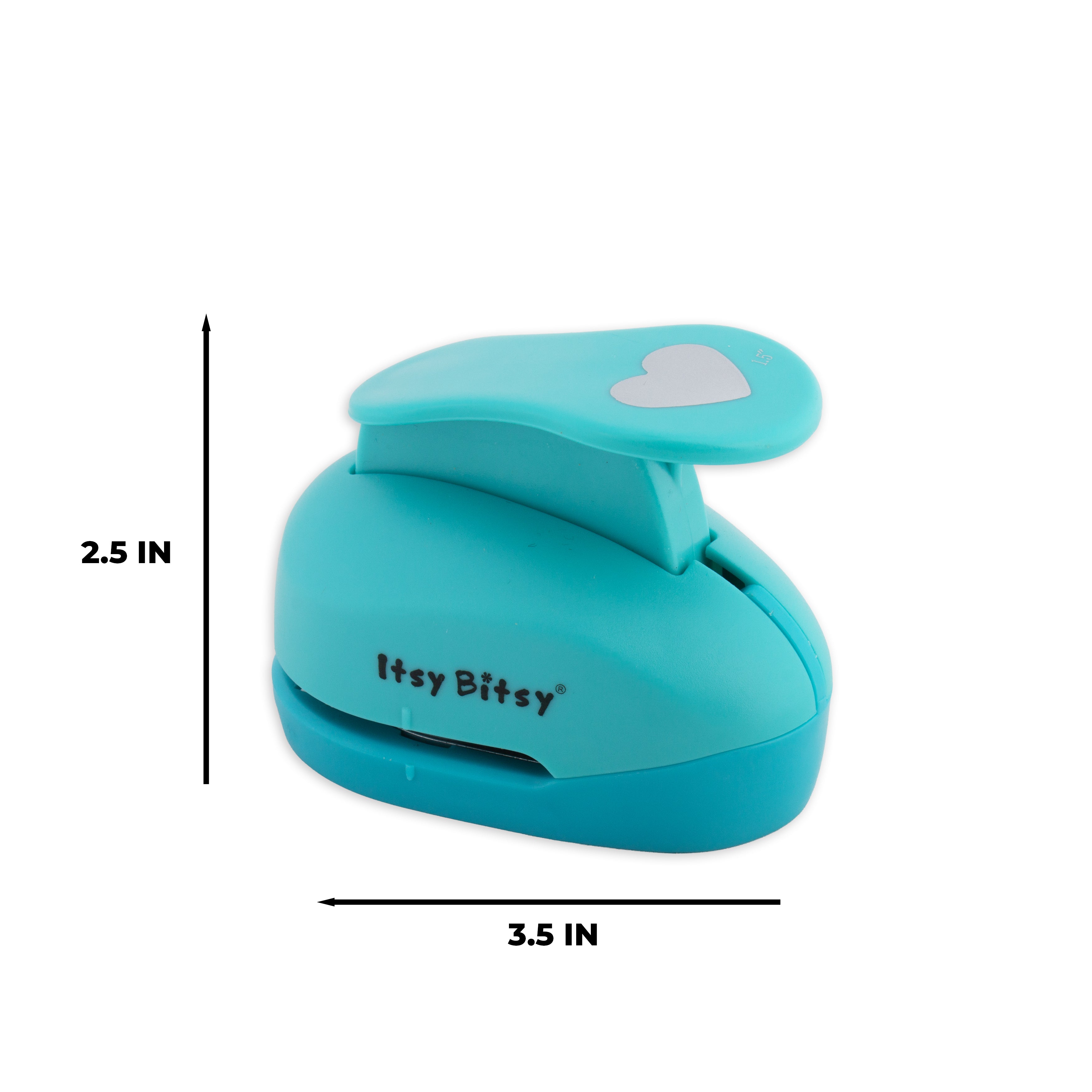 Craft Punch Cutting Size 1.5inch Heart 1pc