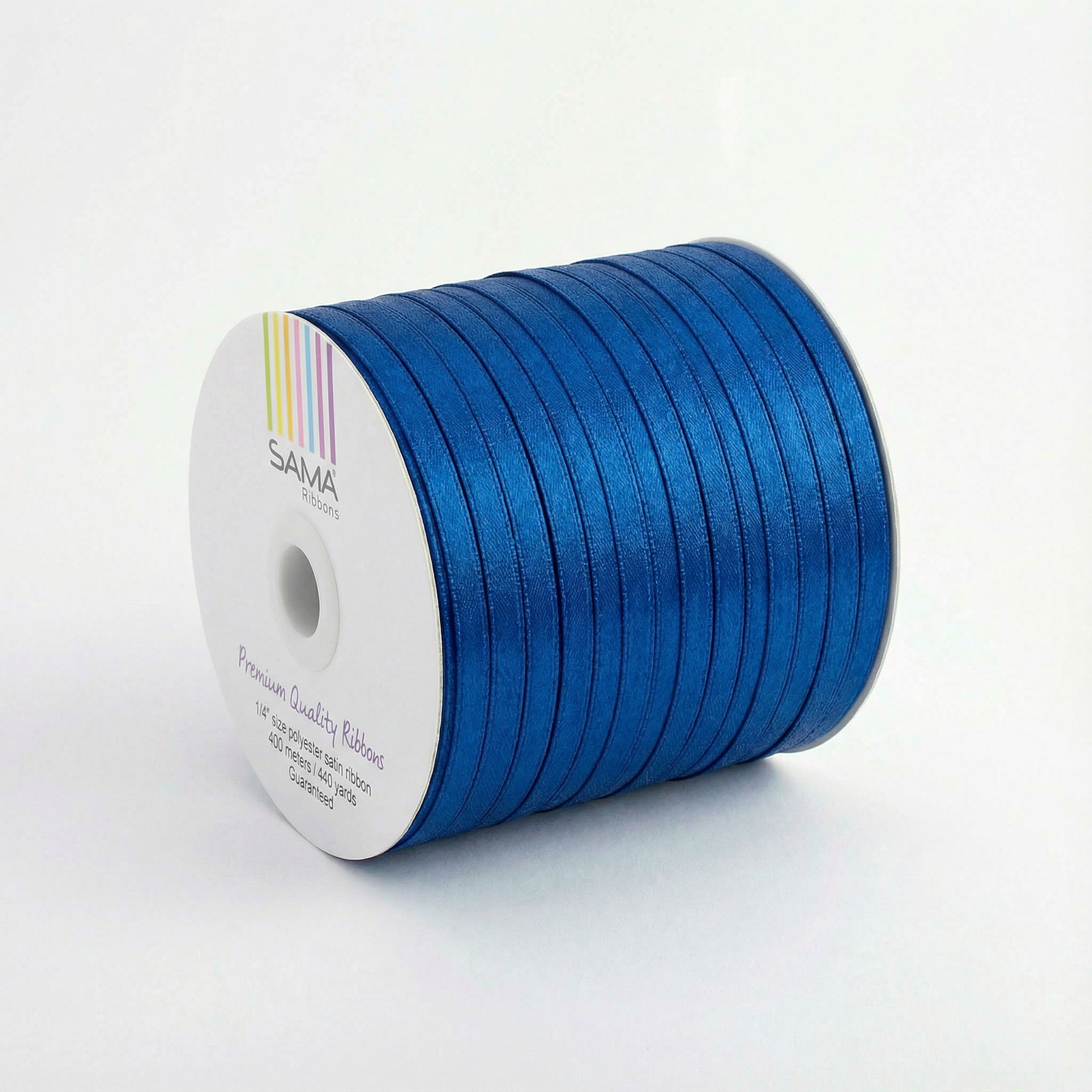 Satin Ribbon 6Mm 400Mtr Royal Blue