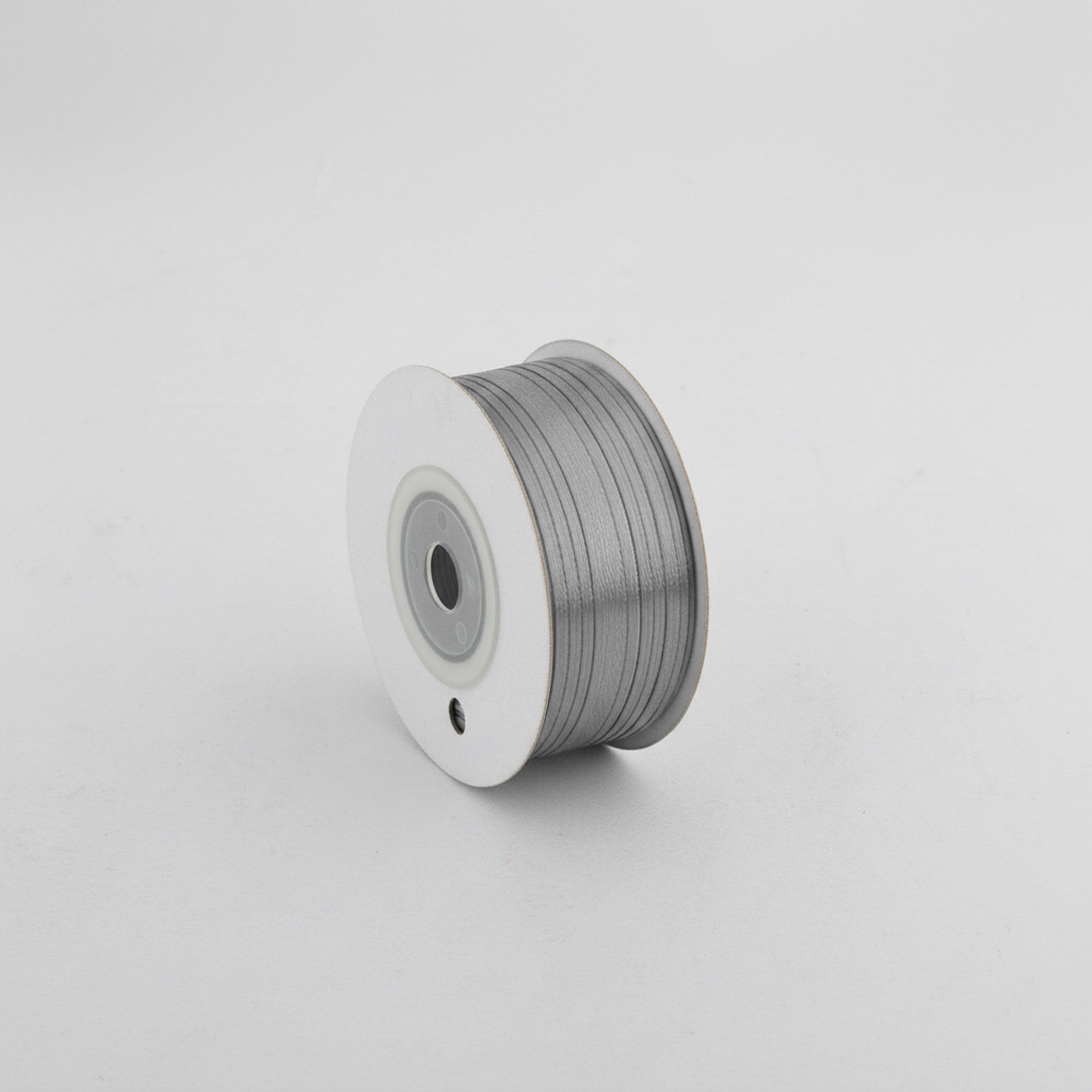 Satin Ribbon 3Mm 450Mtr Silver