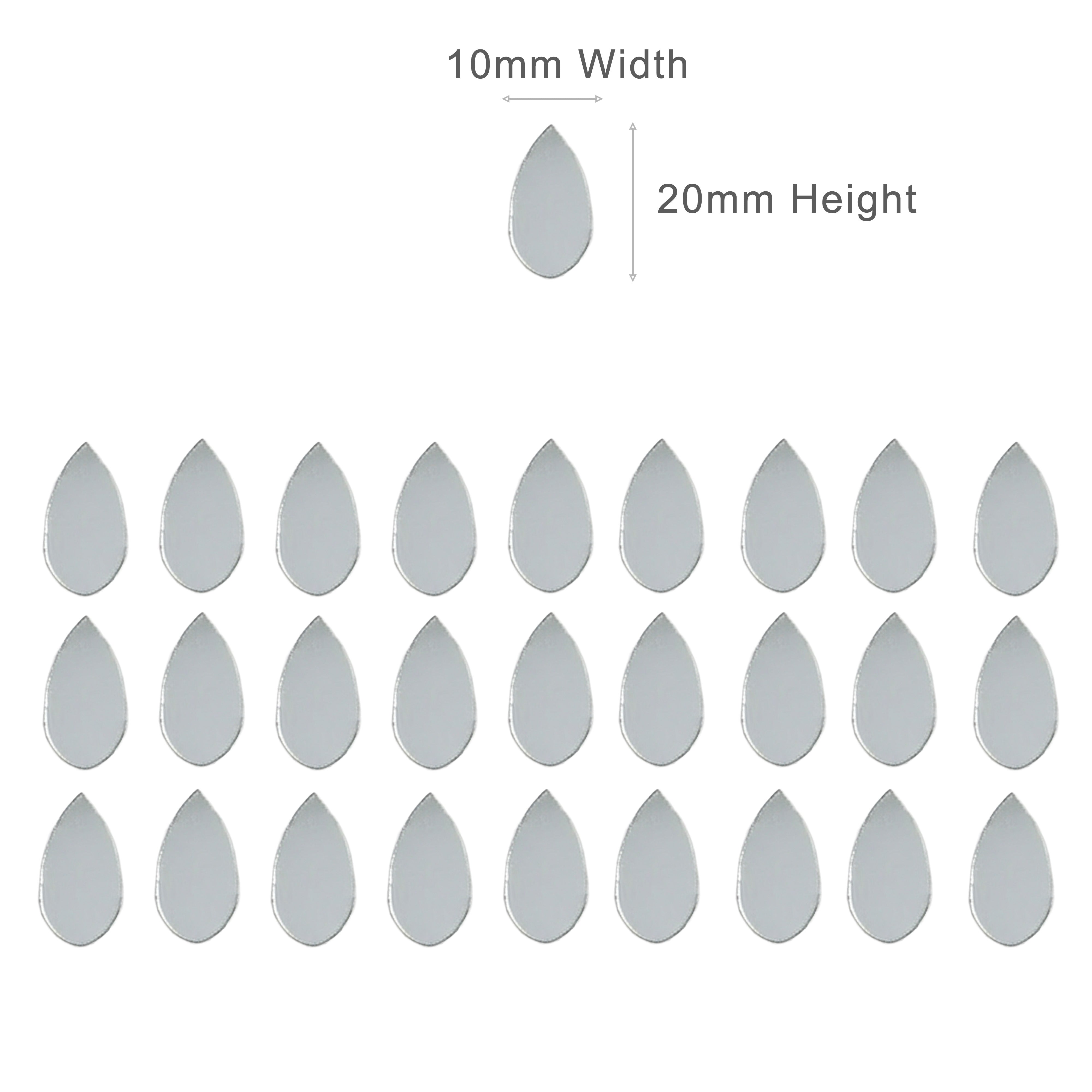 Cut Mirror Drop10Mm 1kg