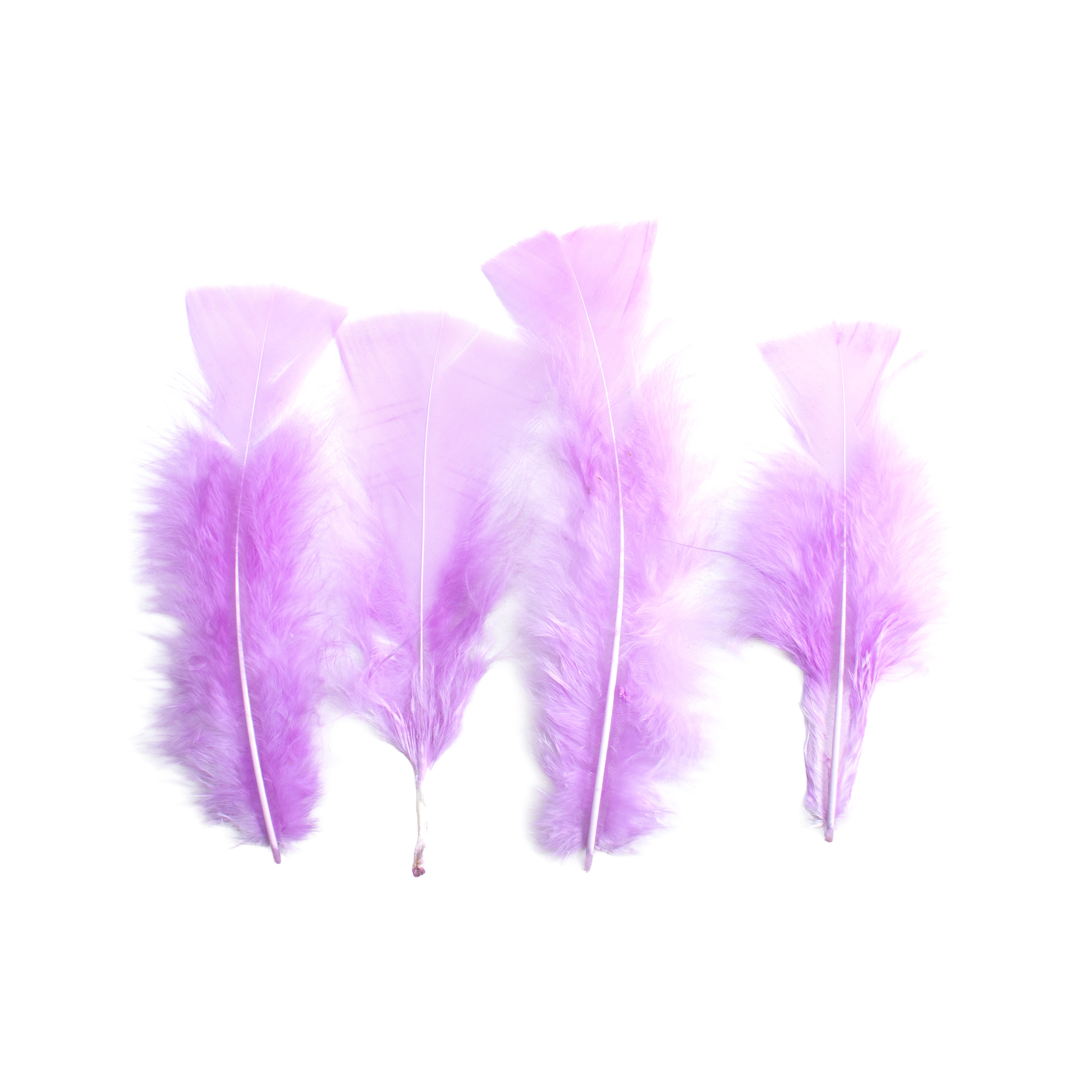 Turkey Feathers Pastel 10 to 15cm 20pc