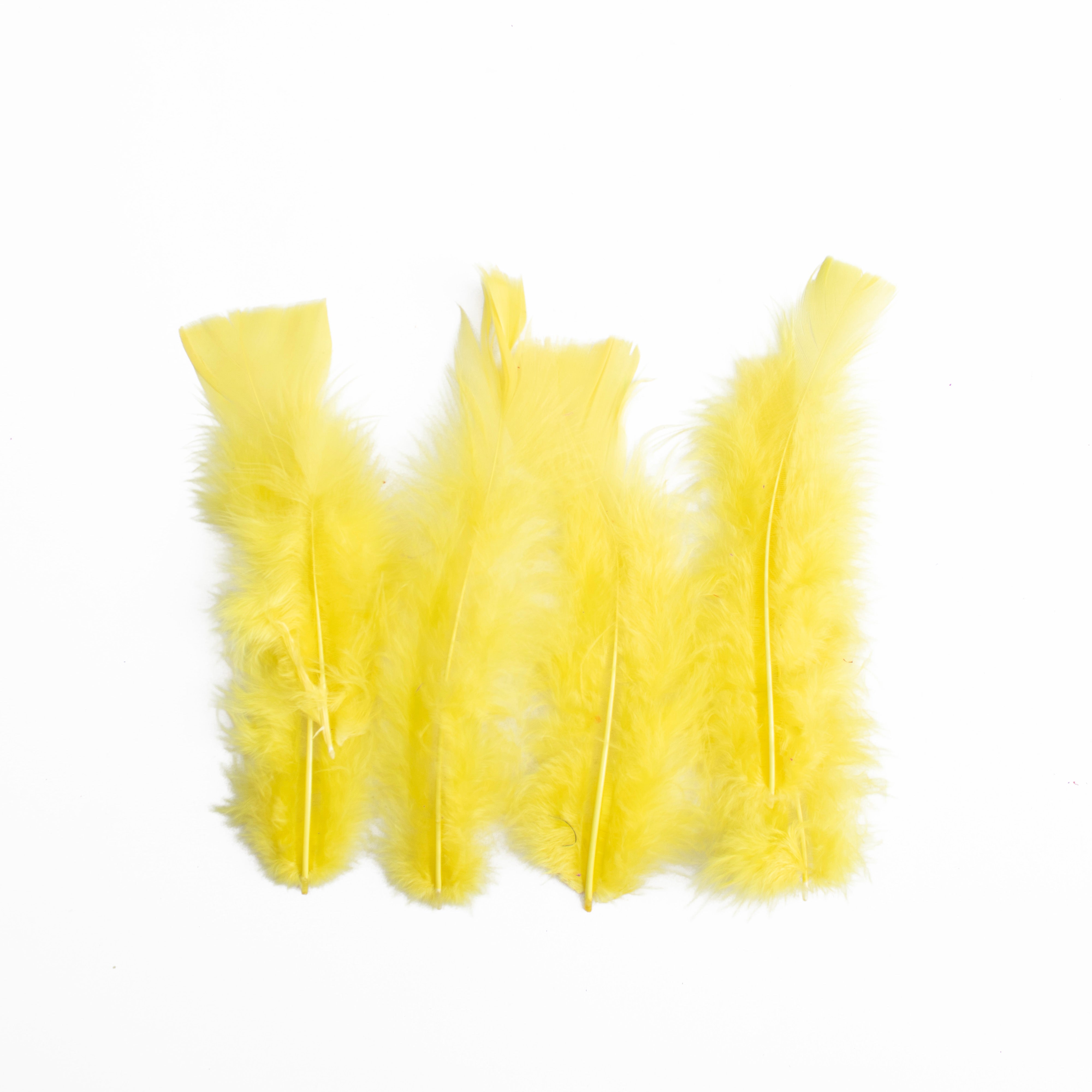 Long Turkey Feathers Bright 10 to 15cm 10gm