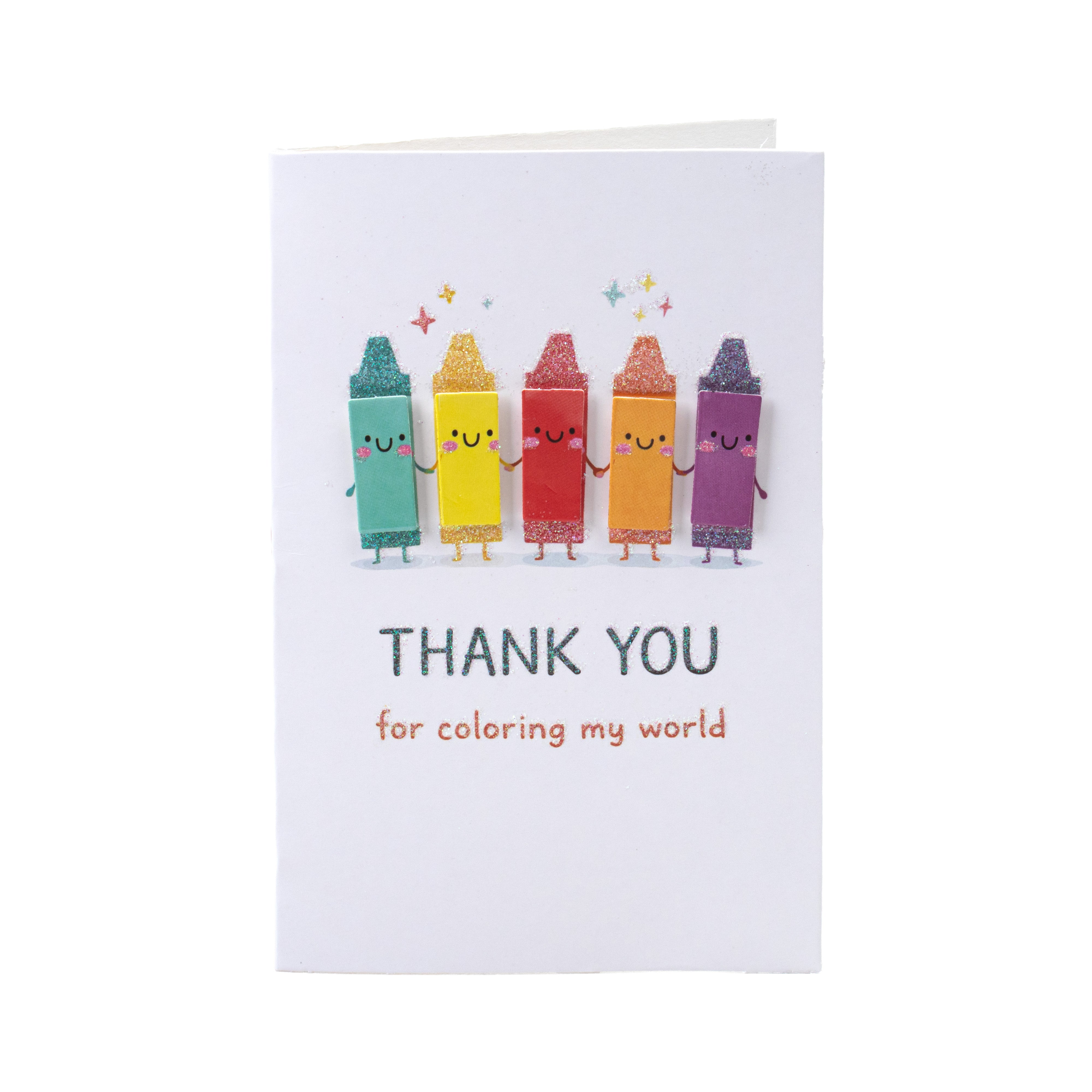 Greeting Card & Envelope Colouring My World 4 X 6inch 2pc