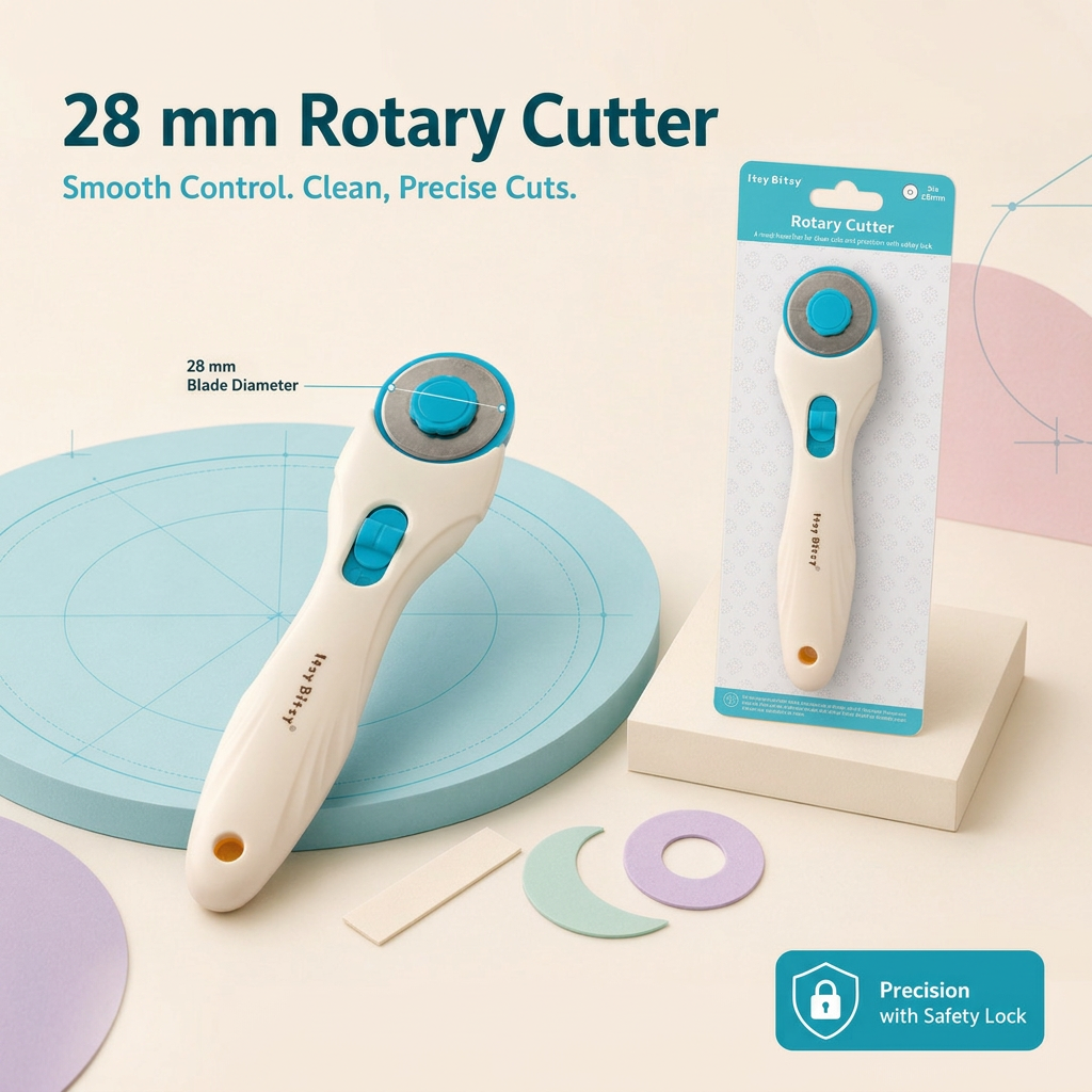 Rotary Cutter Dia 28mm 1pc Blister IB