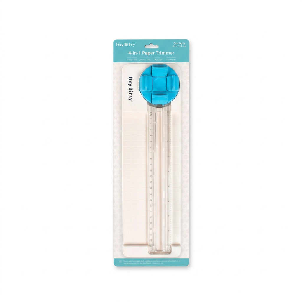 4-in-1 Paper Trimmer 1pc Blister IB