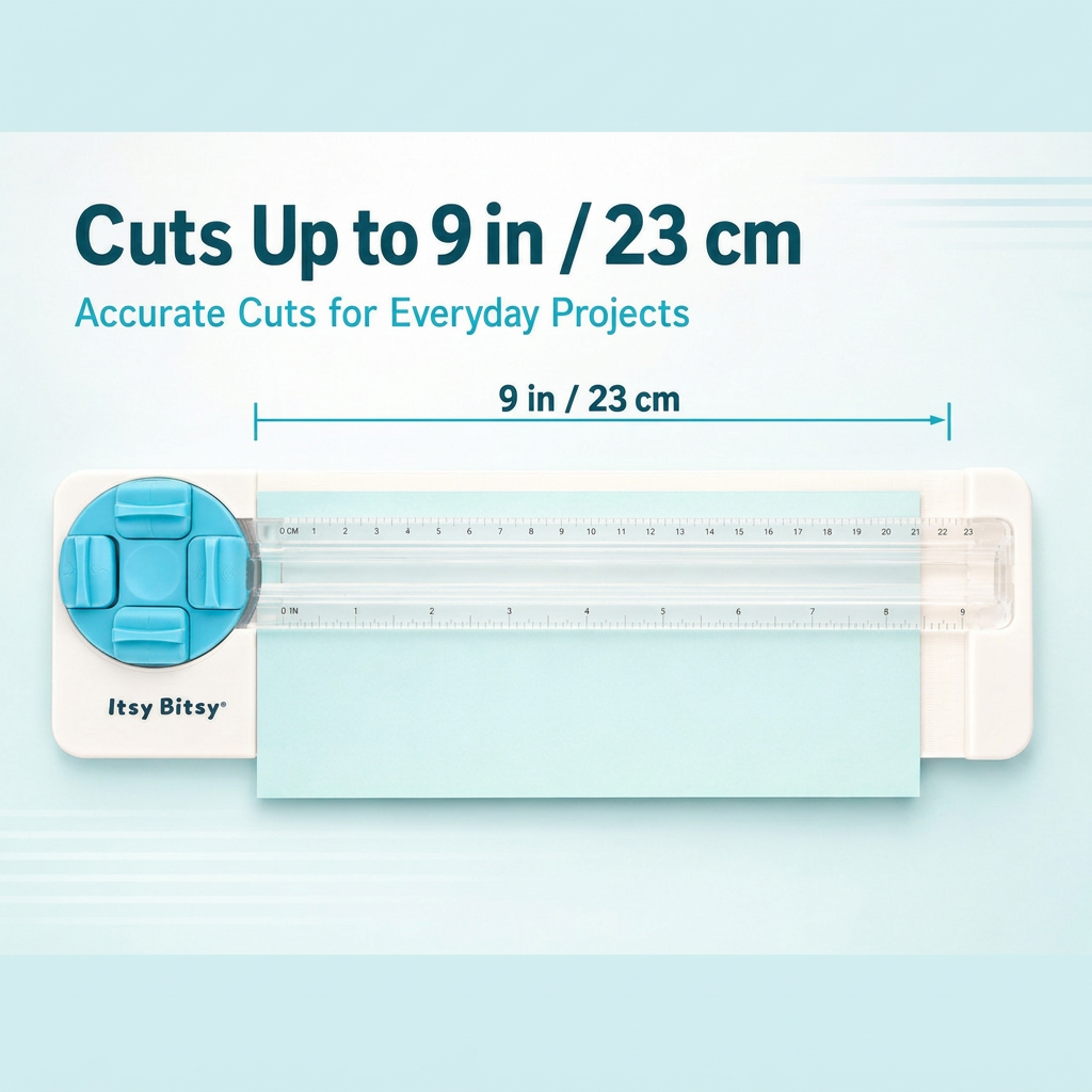 4-in-1 Paper Trimmer 1pc Blister IB