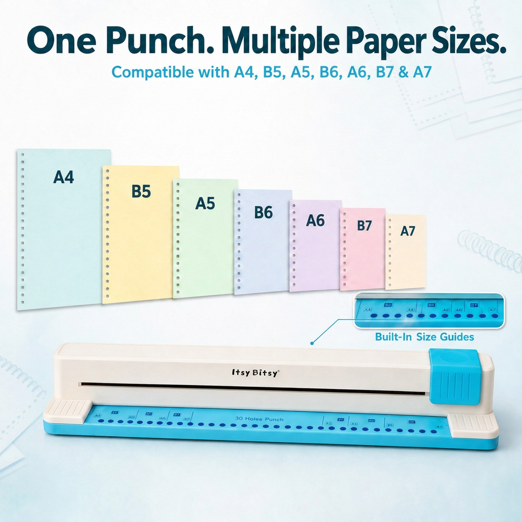 30 Hole Punch Binding Machine 1pc Box IB