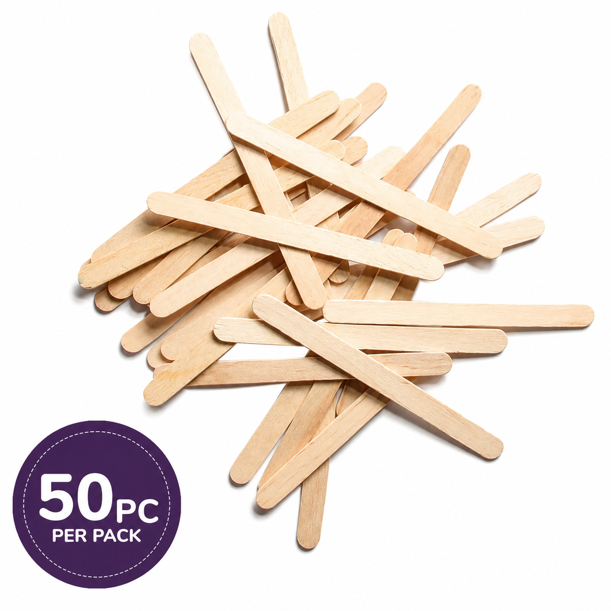 Ice Cream Sticks Natural 180 x 10 x 2mm