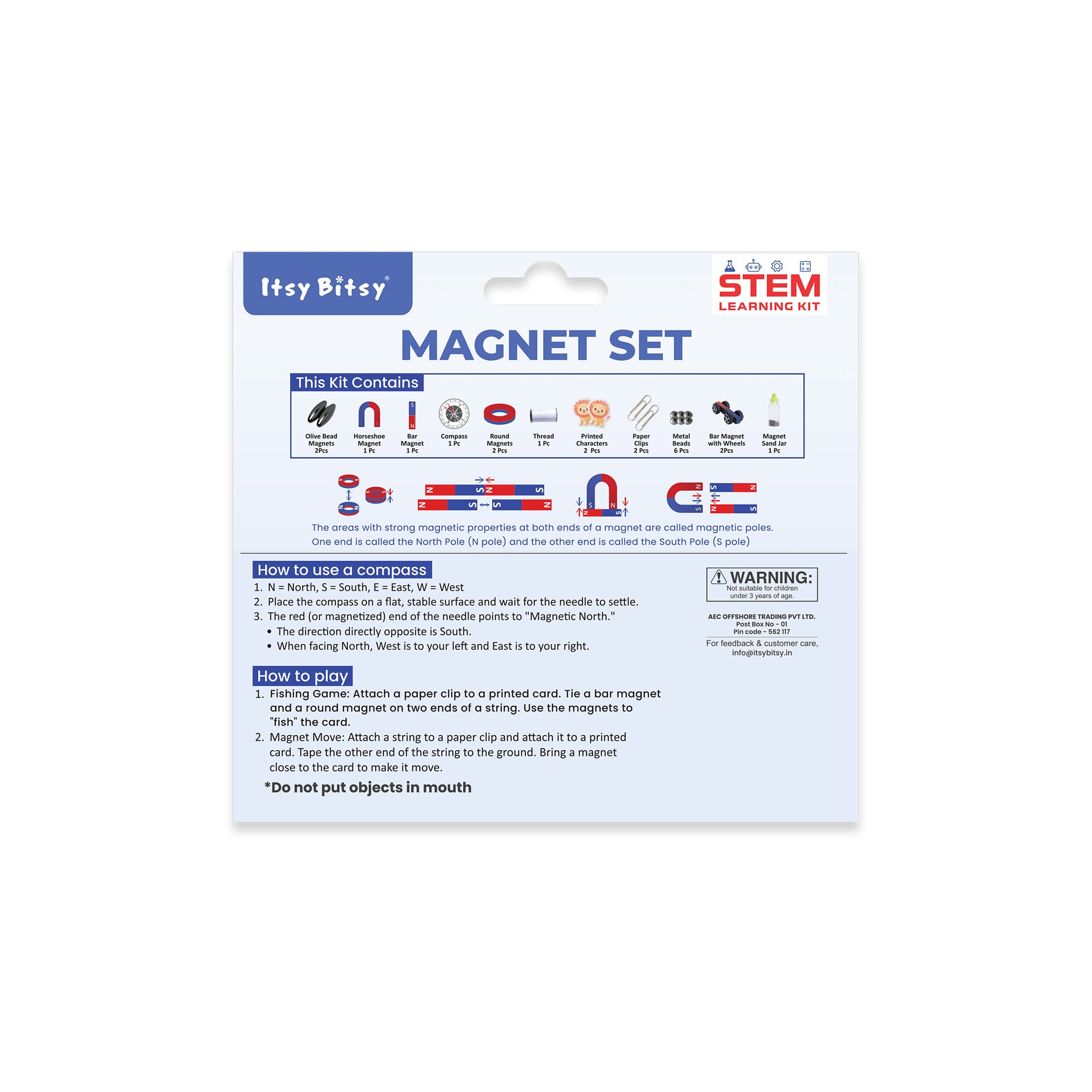 Science Experiment Magnet Set 1 Box