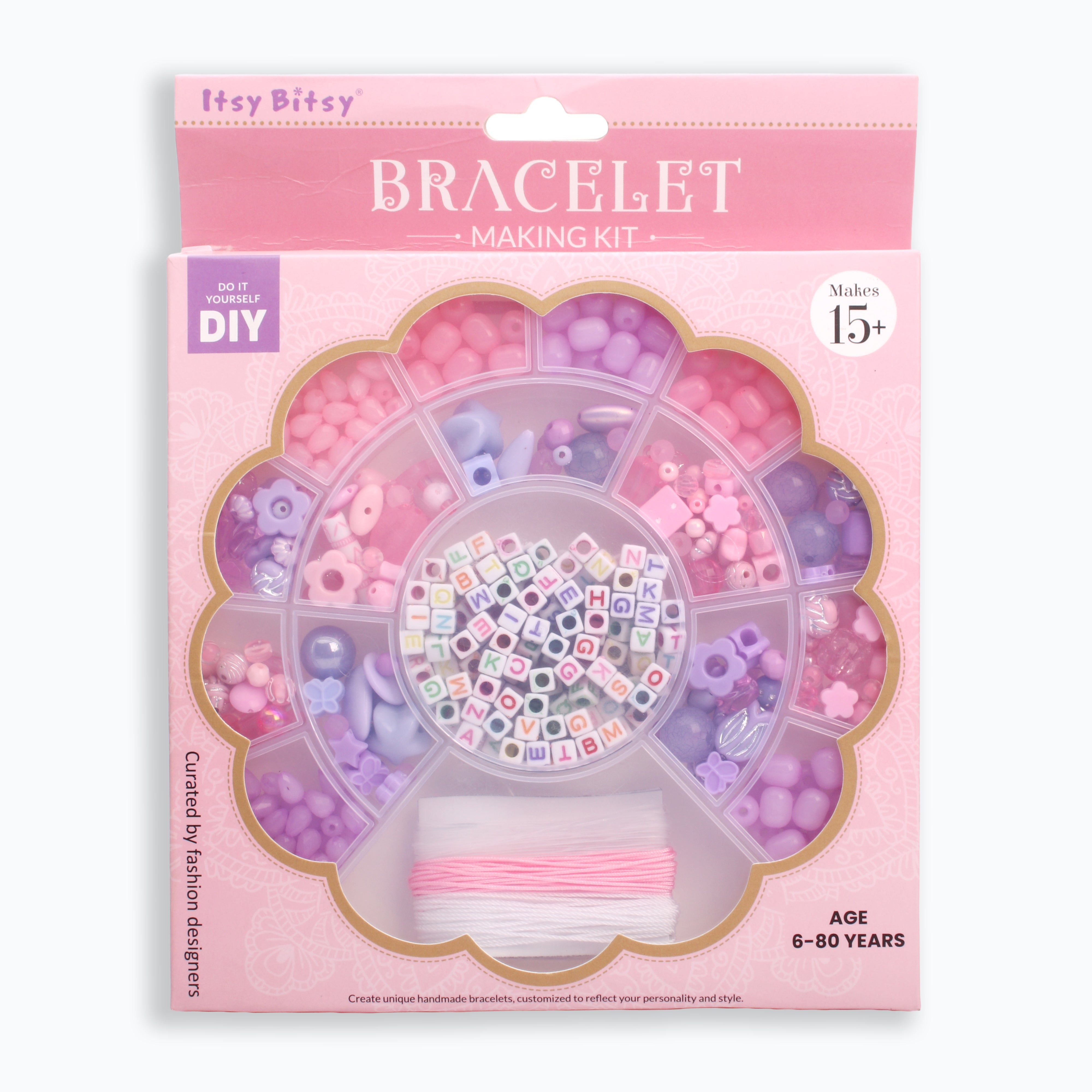 My Beads Studio Jewellery Making Kit Turquoise Blush 17.5 X 17.5 cm 1 Box
