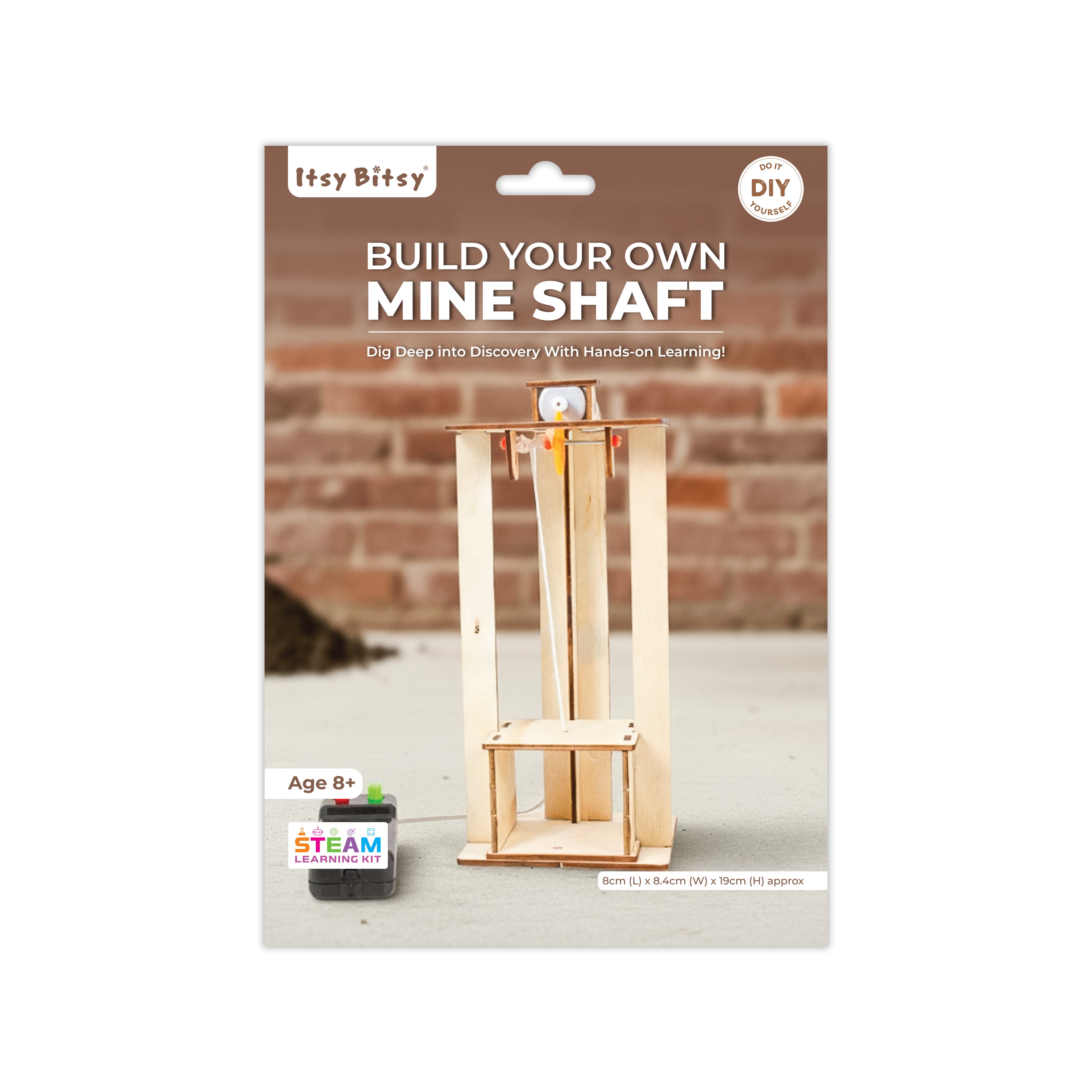 DIY Build Your Own Mine Shaft (Electric Elevator)