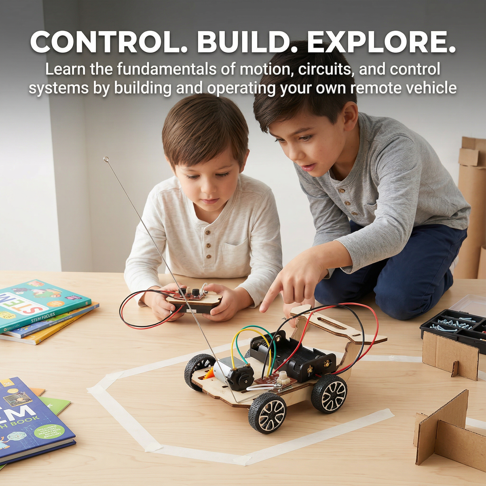 DIY Build Your Own Remote Control Car