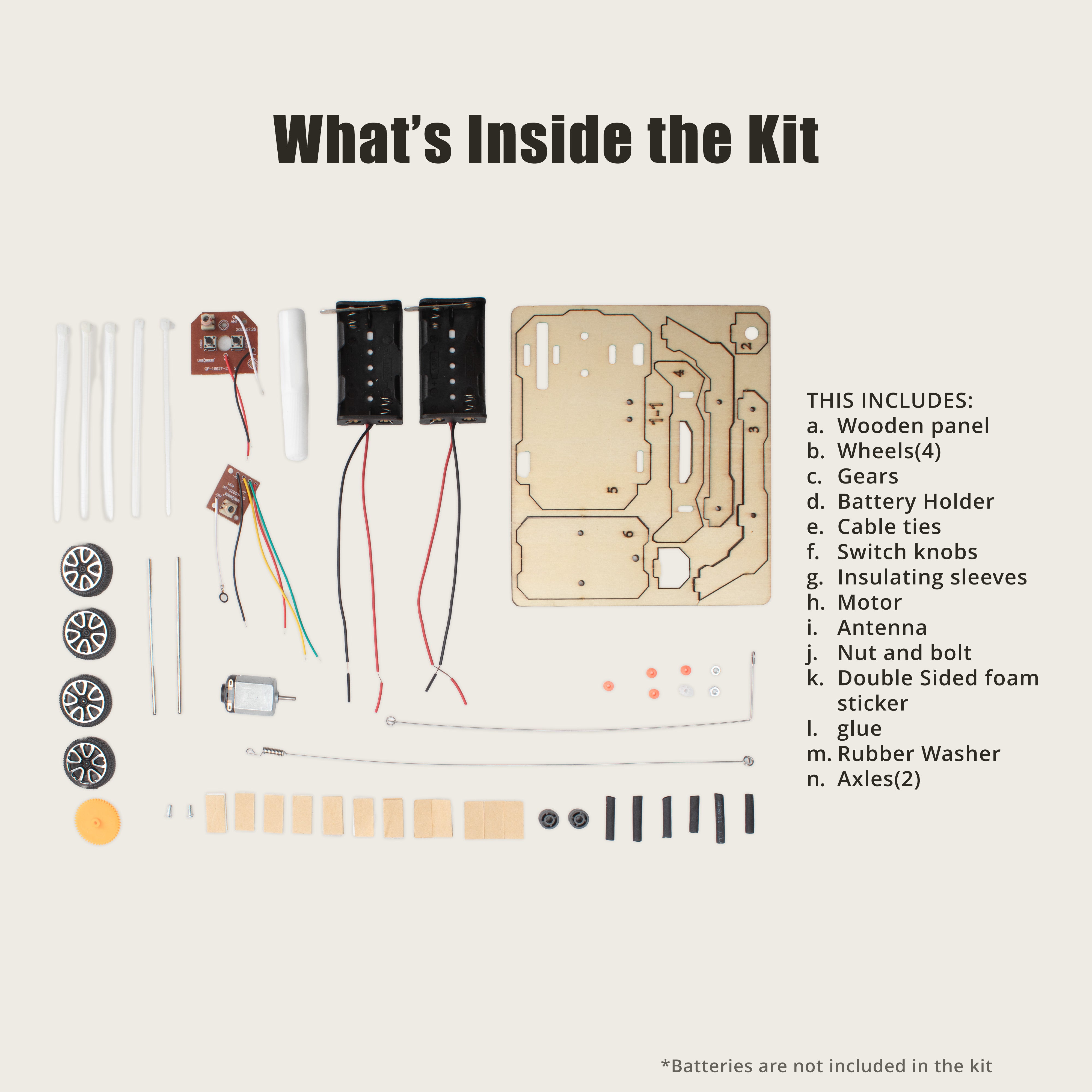 DIY Build Your Own Remote Control Car