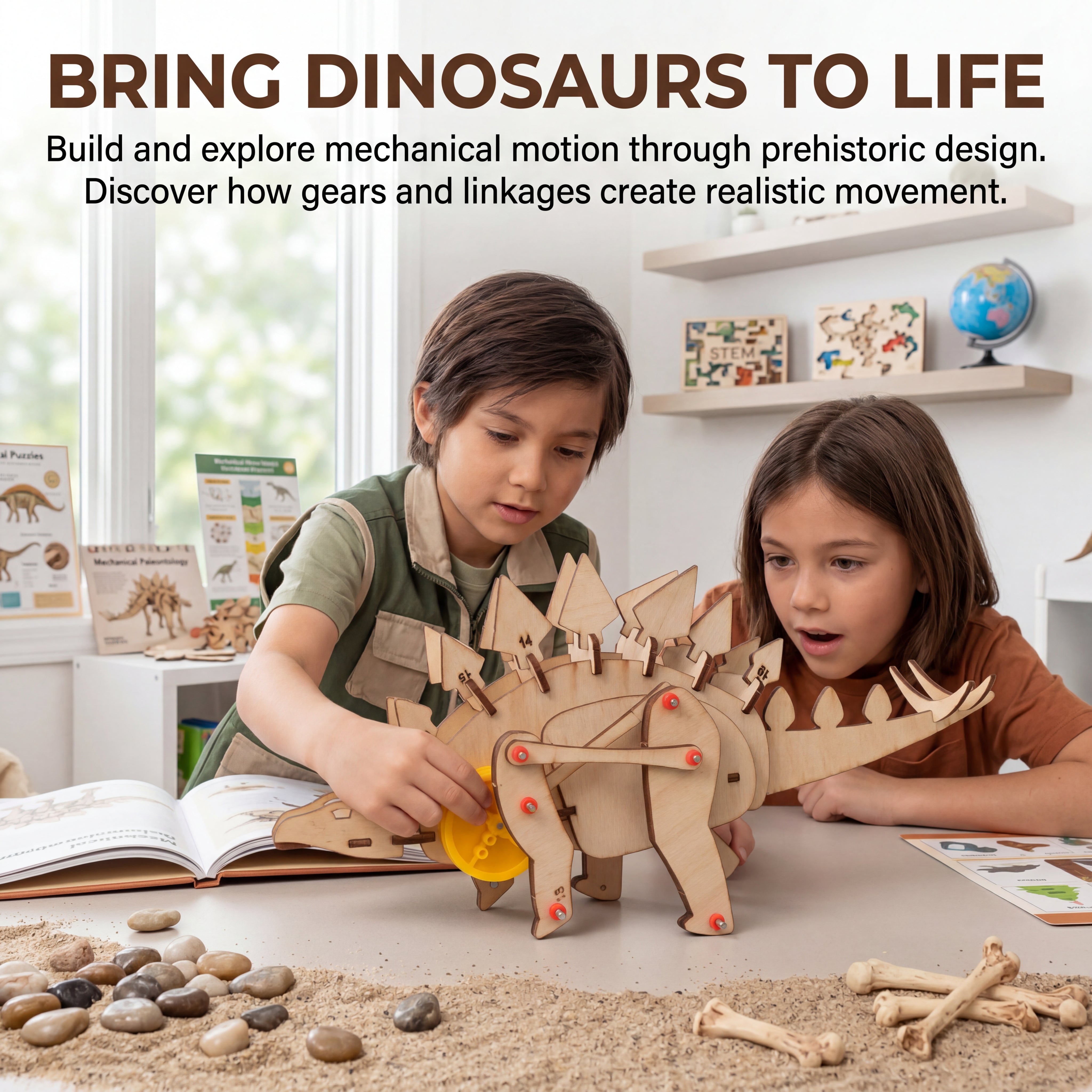 DIY Build Your Own Stegosaurus