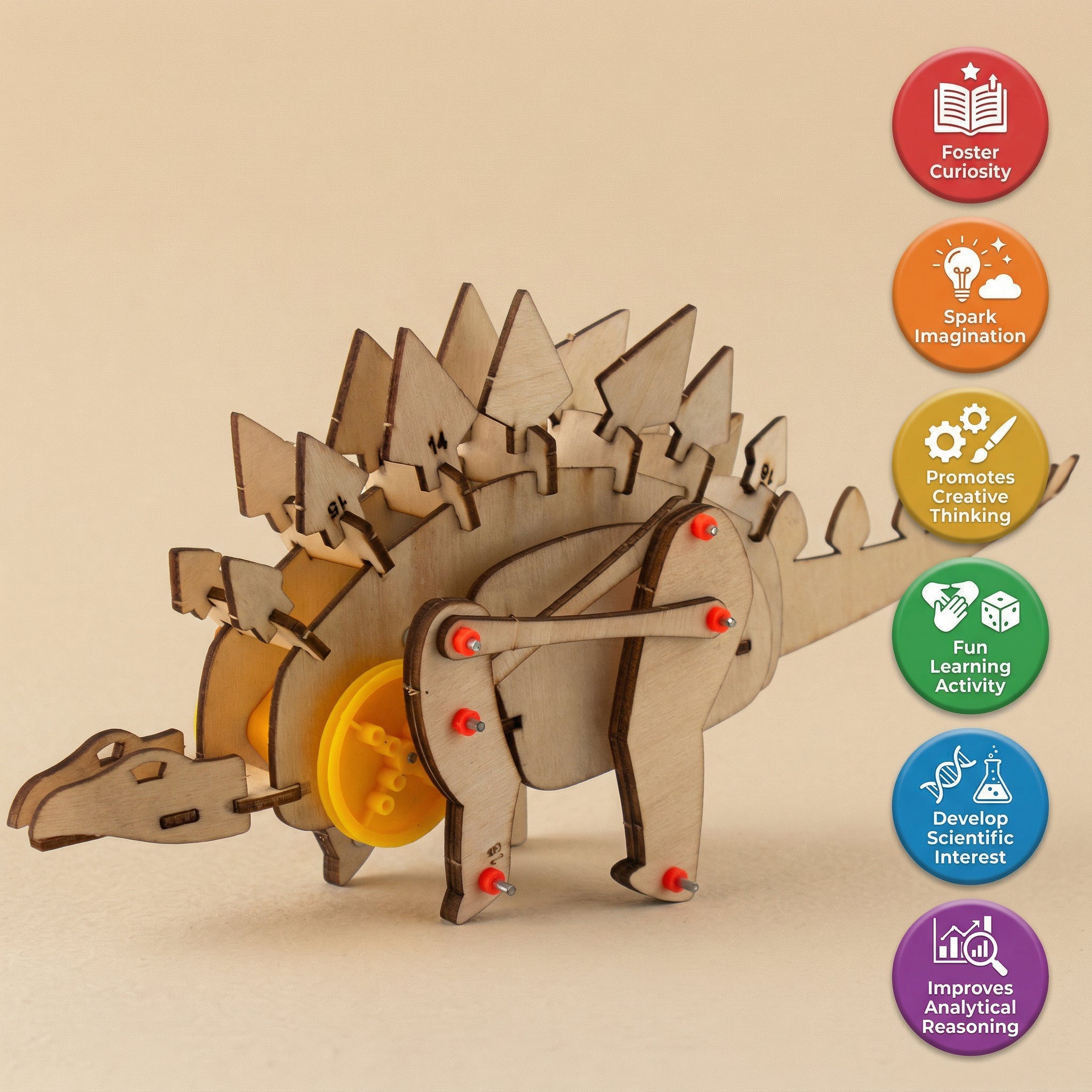 DIY Build Your Own Stegosaurus