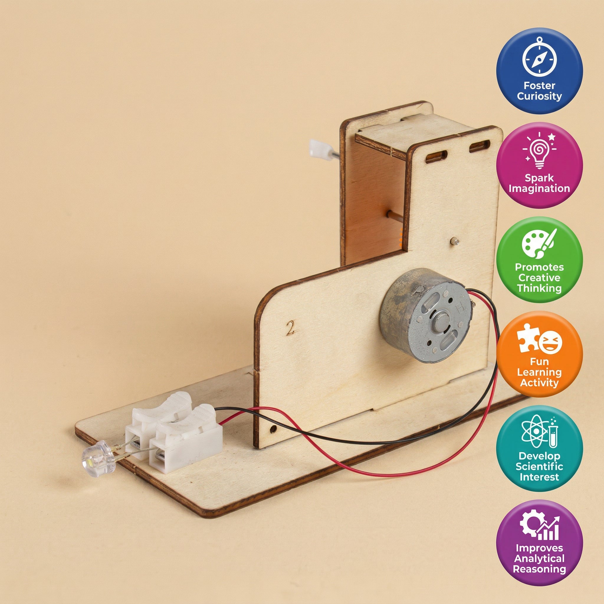 DIY Build Your Own Hand-cranked Generator