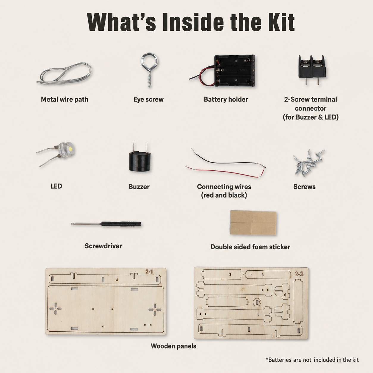 DIY Build Your Own Cross fire (Buzz Wire Game)