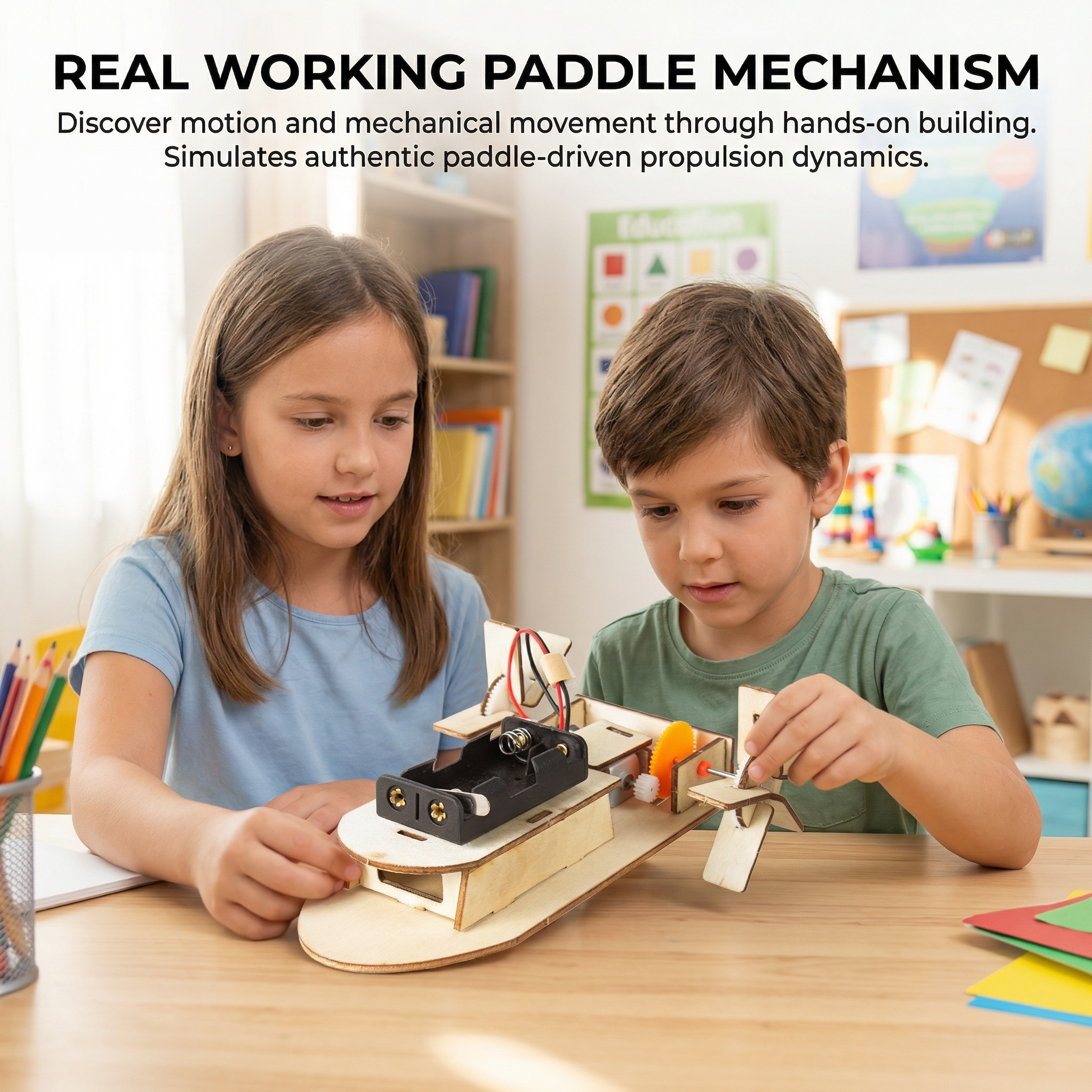 DIY Build Your Own Paddle Ship (Boat)