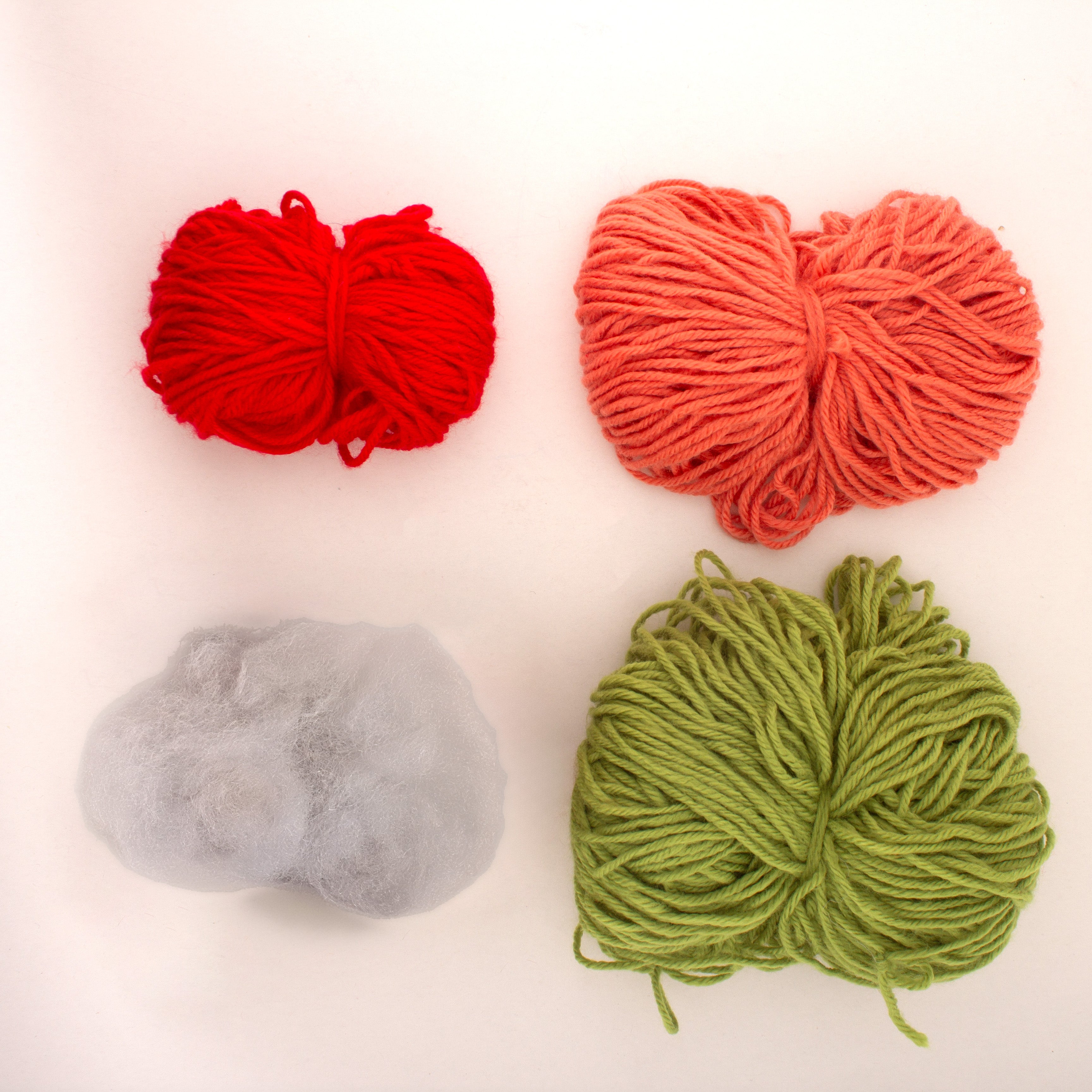 DIY Crochet Cherry Charms Makes 4 Box