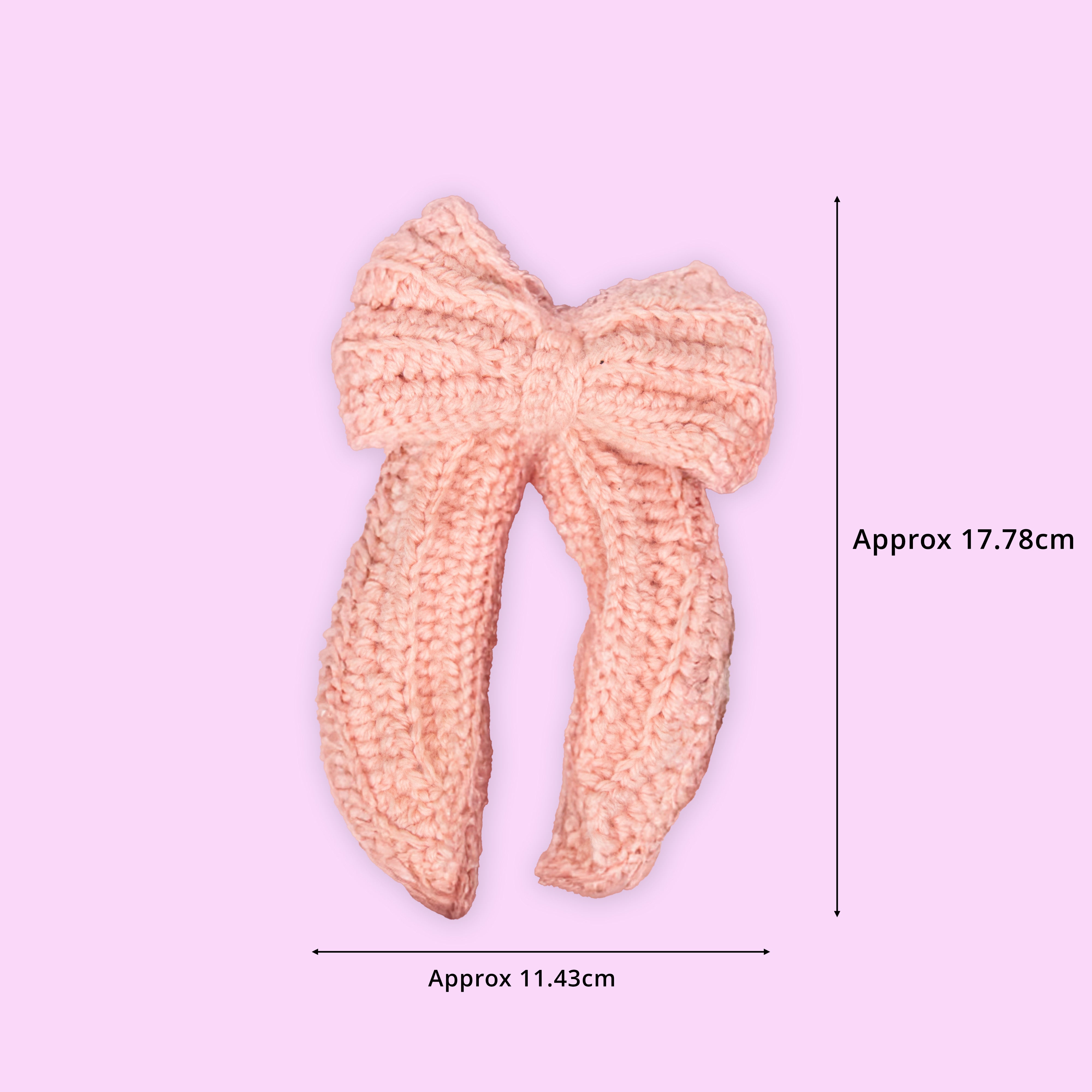 DIY Make Your Own Crochet Bow Hair Clips Box