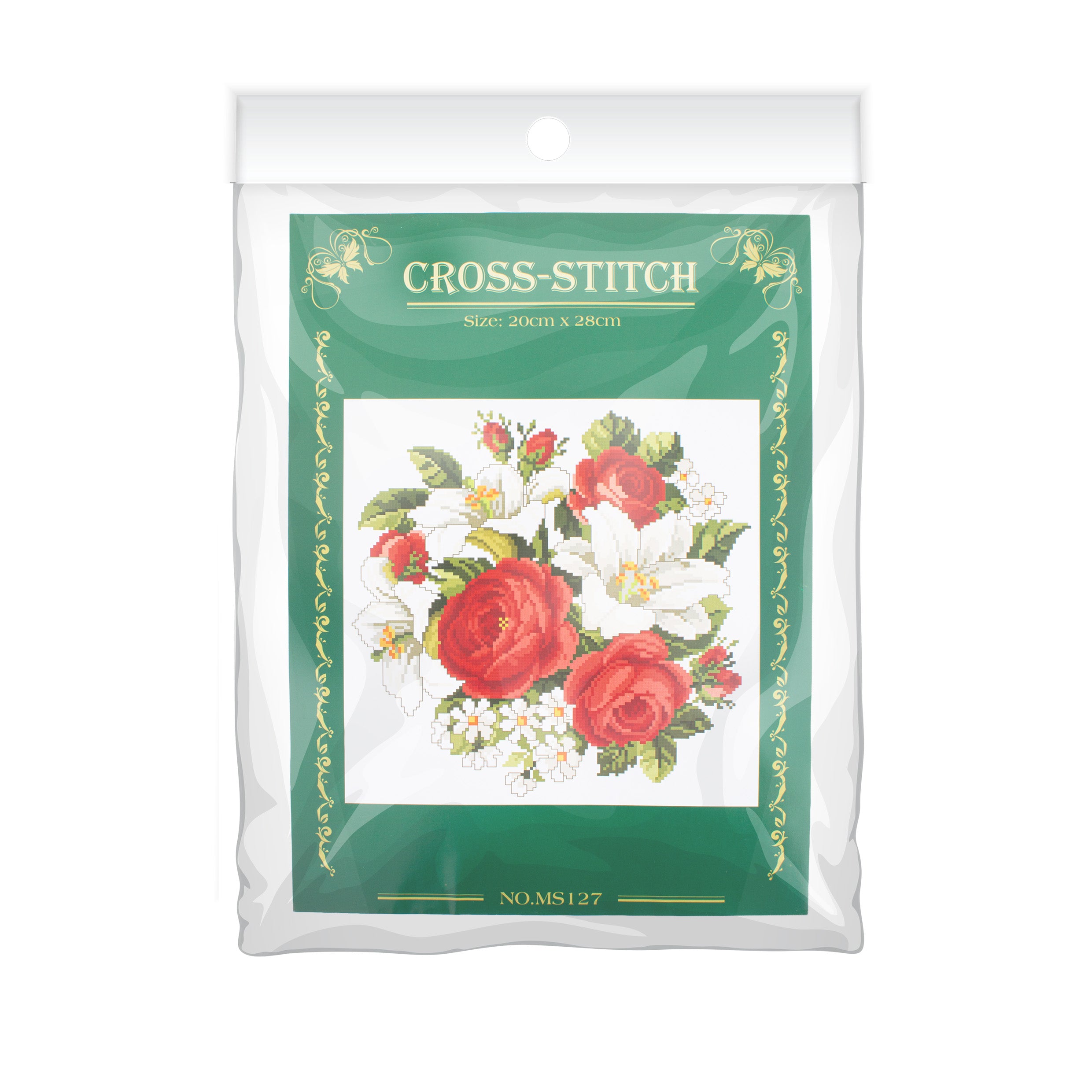 Cross Stitch Kit Bouquet Beauty 1