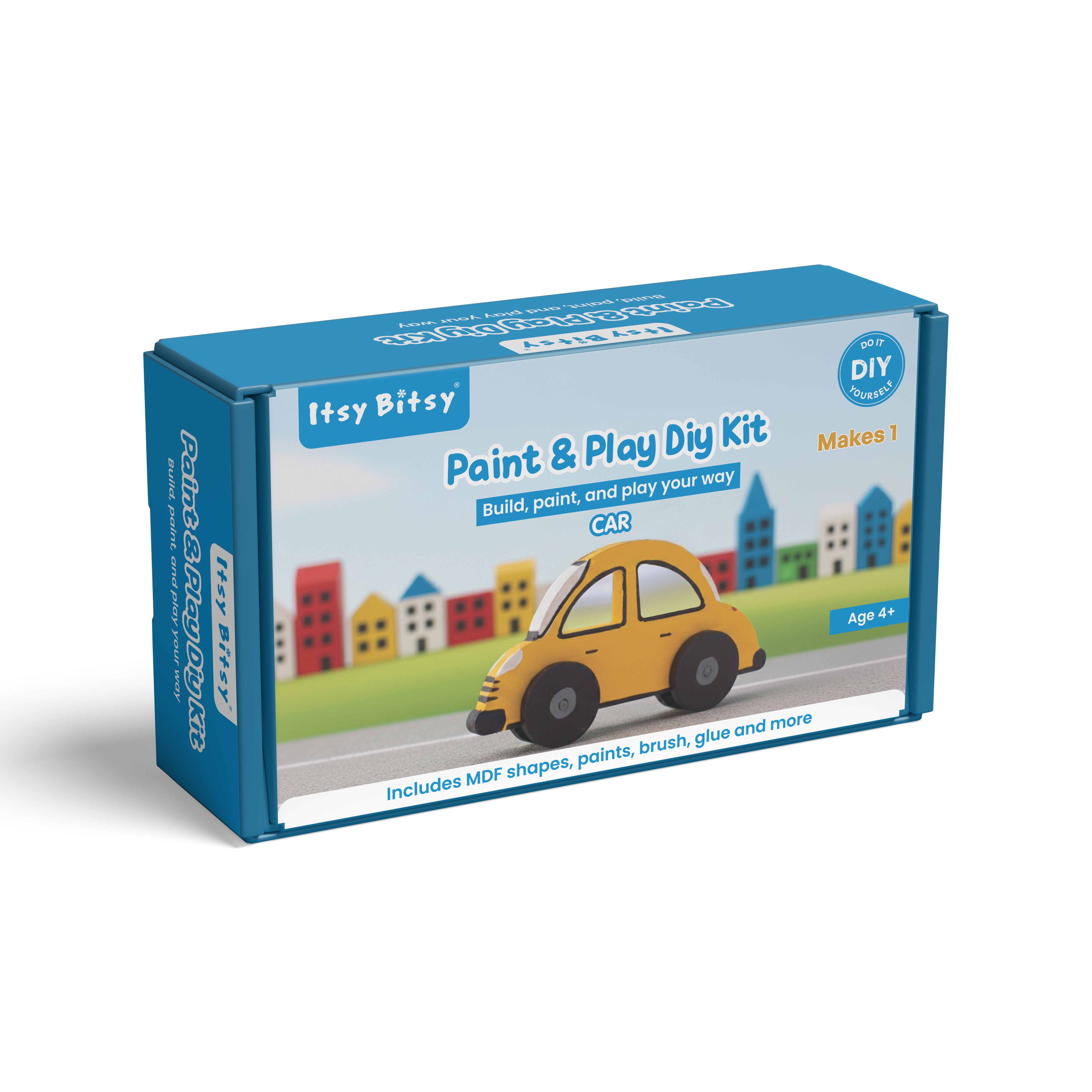 DIY Paint And Play Kit Car BOX