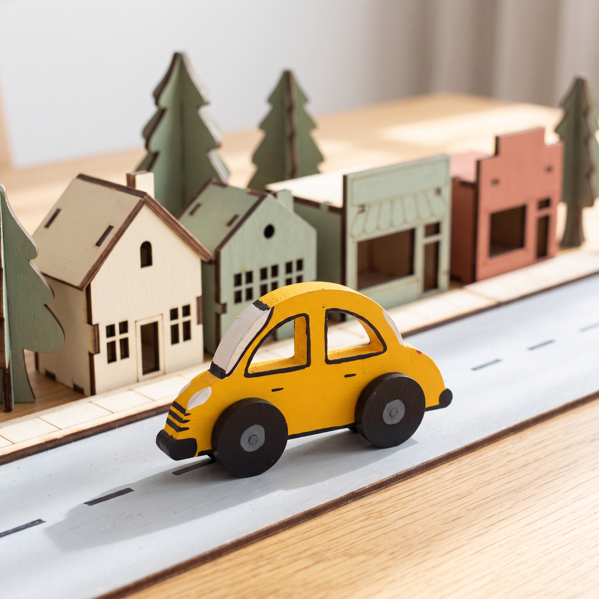 DIY Paint And Play Kit Car BOX