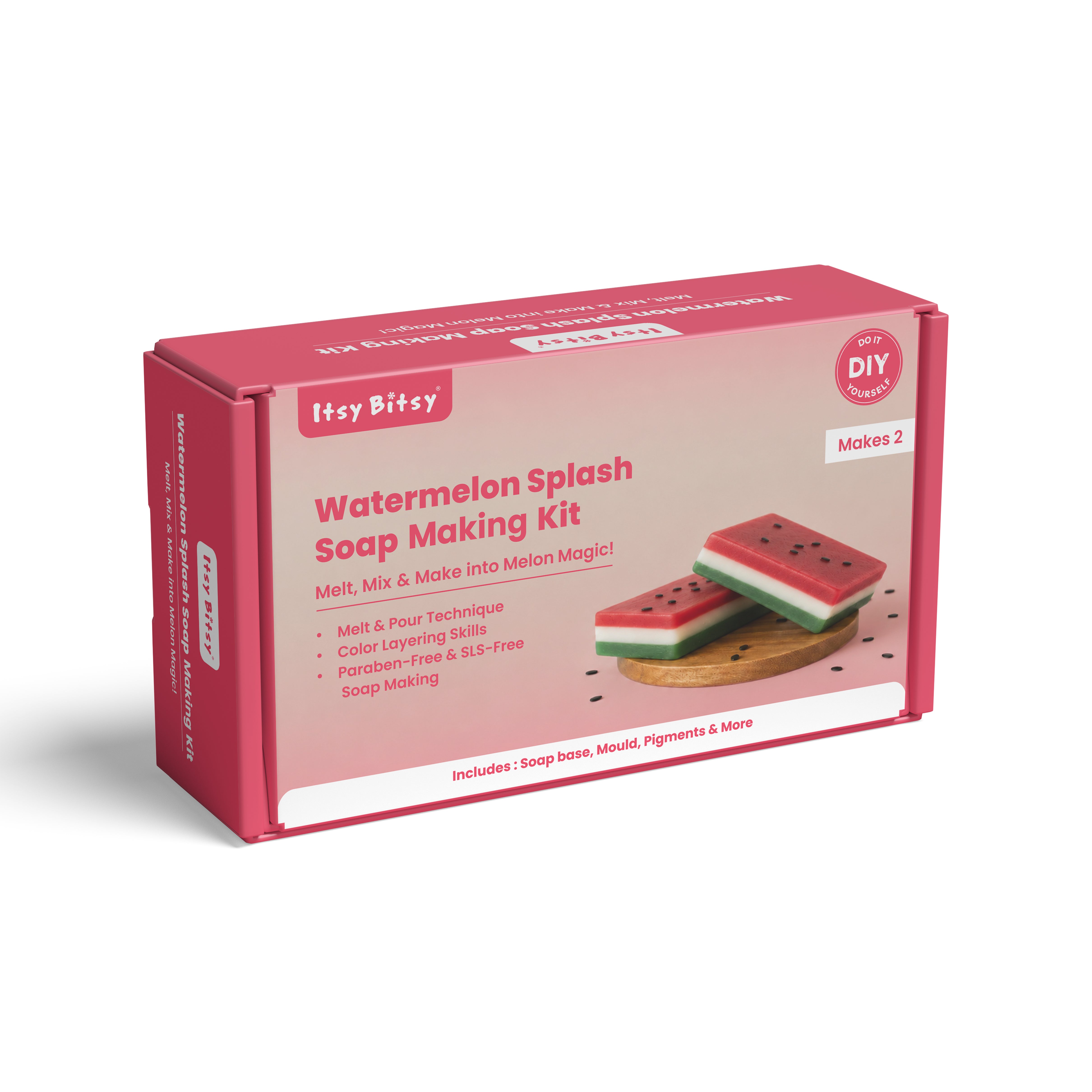 DIY Watermelon Splash Soap Making Kit Makes 2 BOX
