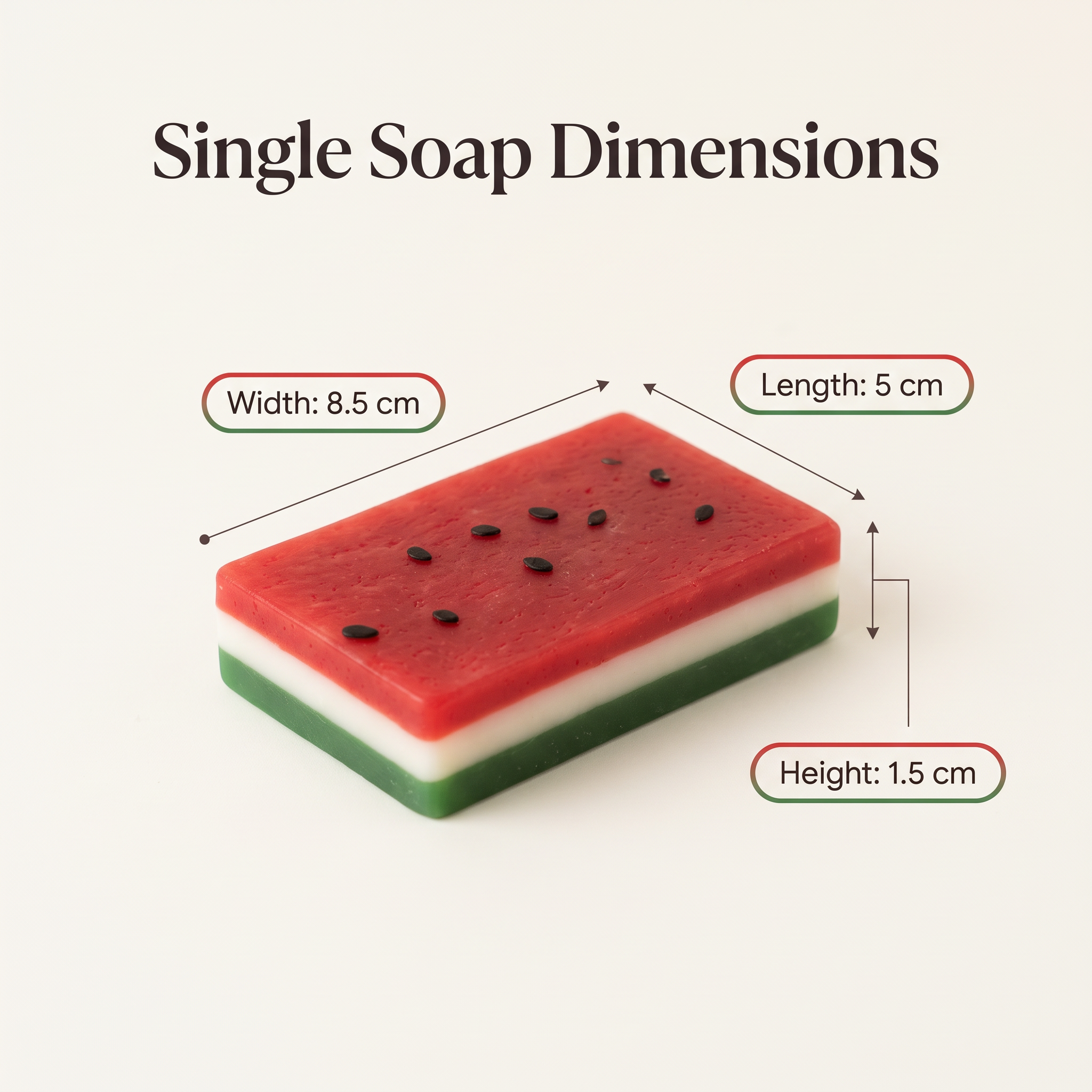 DIY Watermelon Splash Soap Making Kit Makes 2 BOX