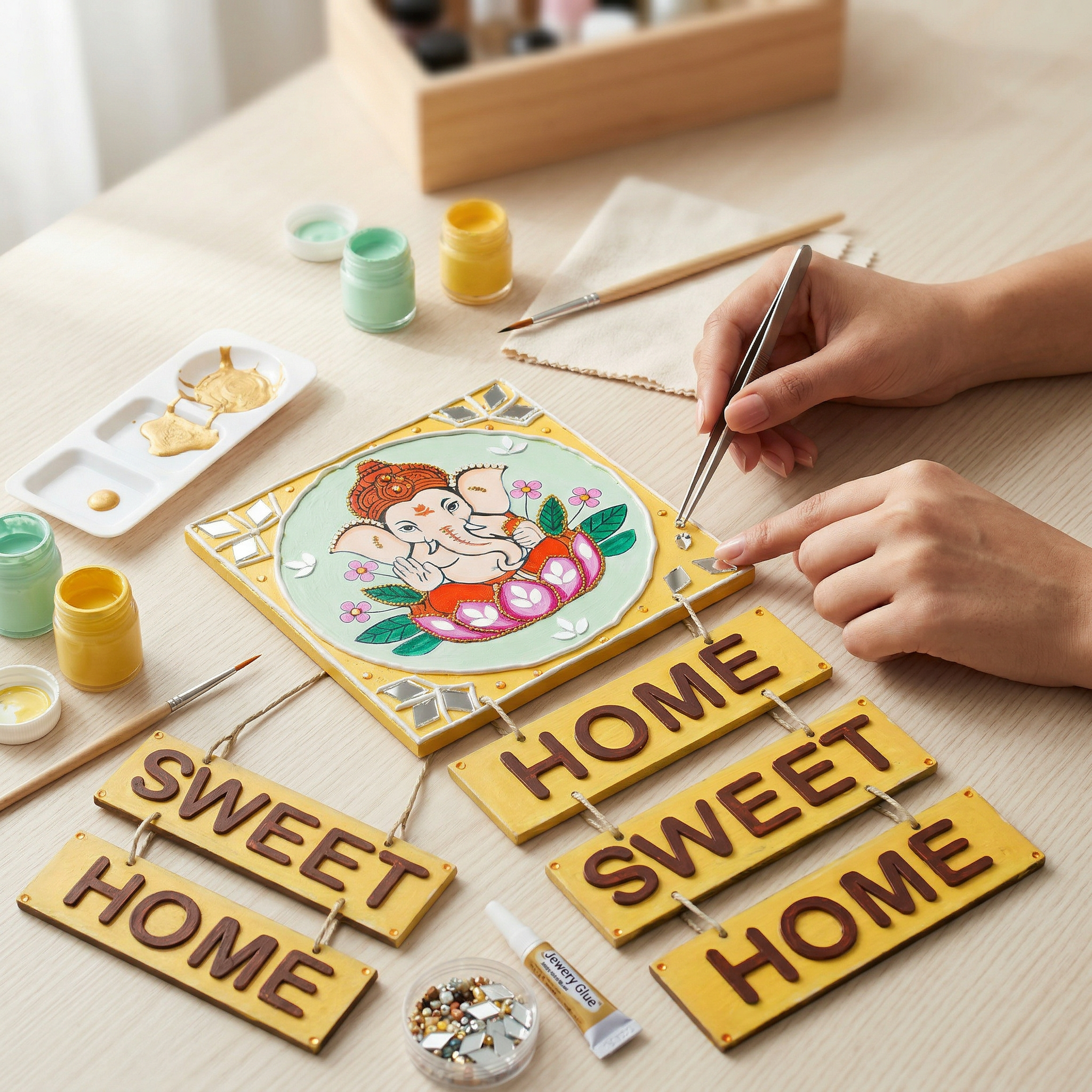 DIY Lippan Art Home Décor Kit 1 BOX