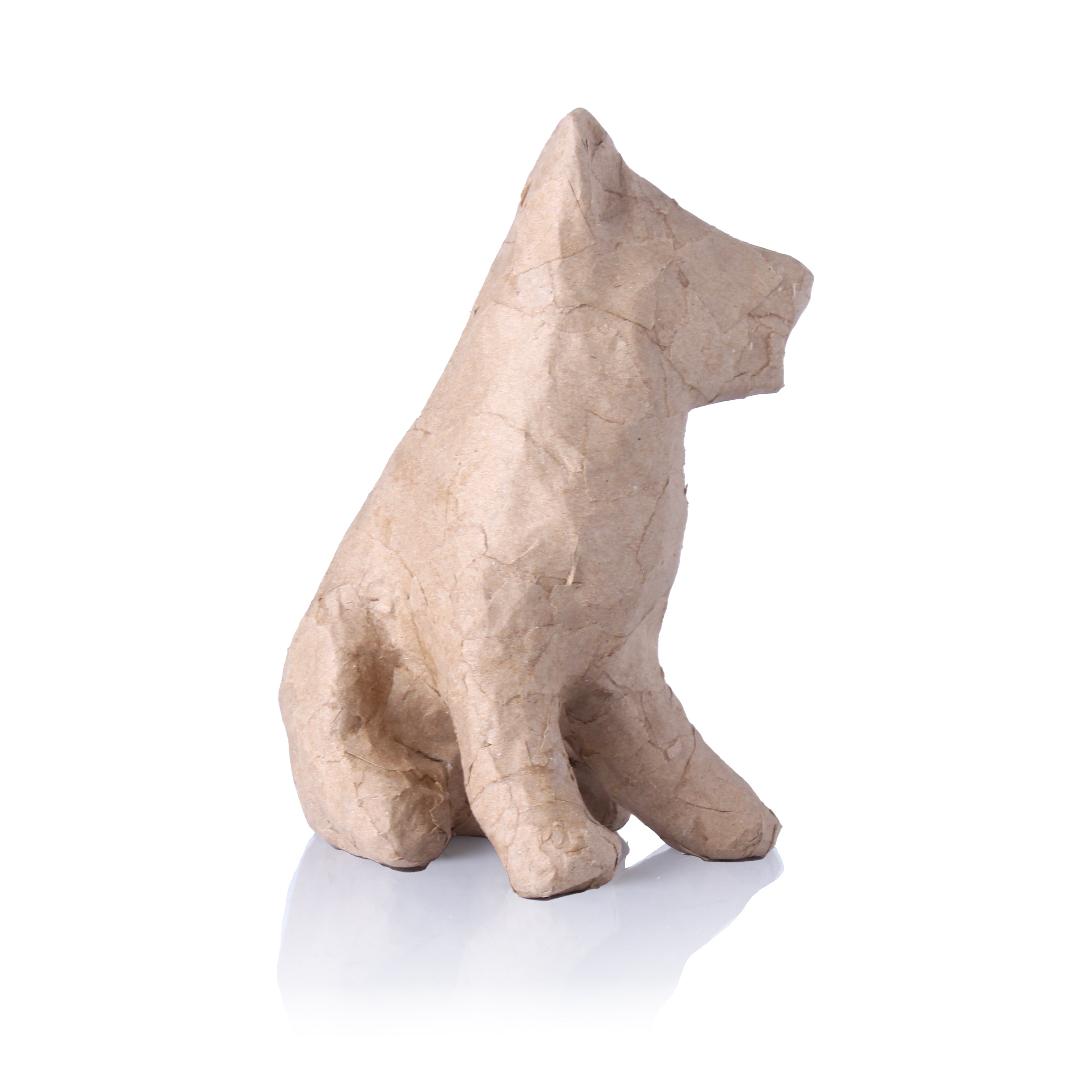 Paper Mache Puppy Approx L12.4 X W13.7 X H19.5cm 1pc