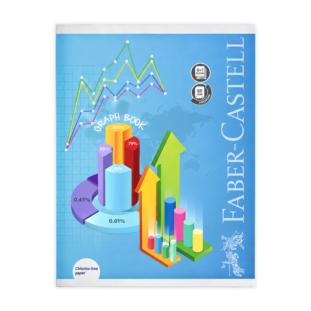 Faber-Castell Graph Book 18 x 24 cm 28 pages
