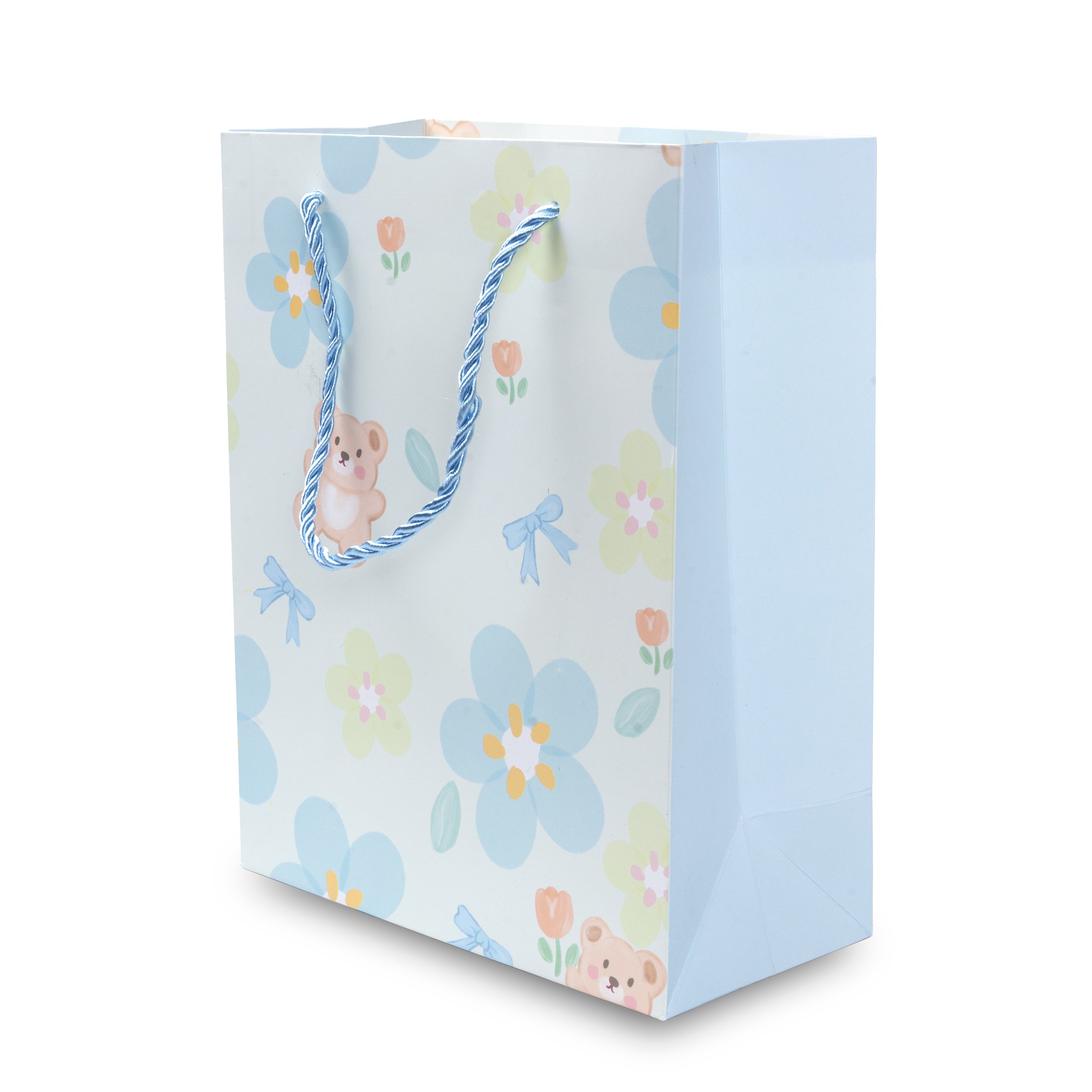 Paper Gift Bag Teddy Delight 13x10inch 1pc