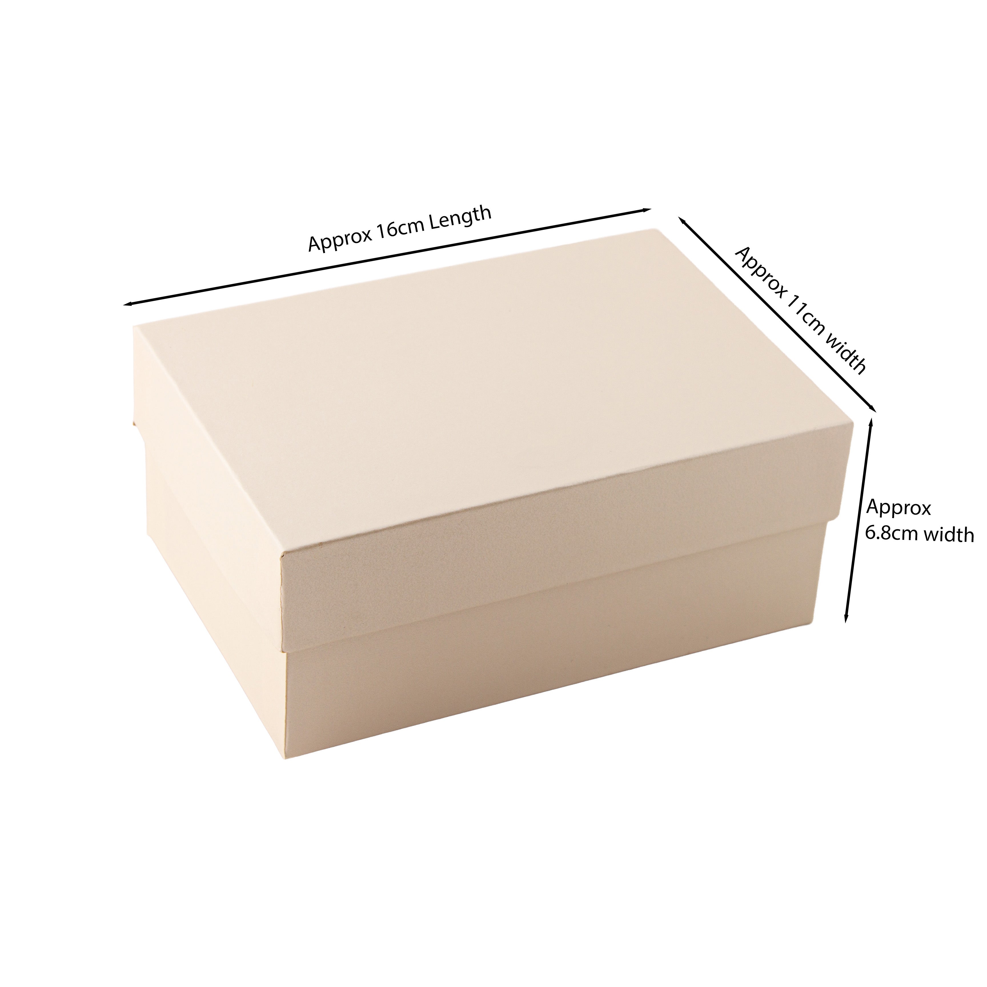 Gift Box Silver Sparkle L16 X W11 X D7cm 1 Box (Approx)
