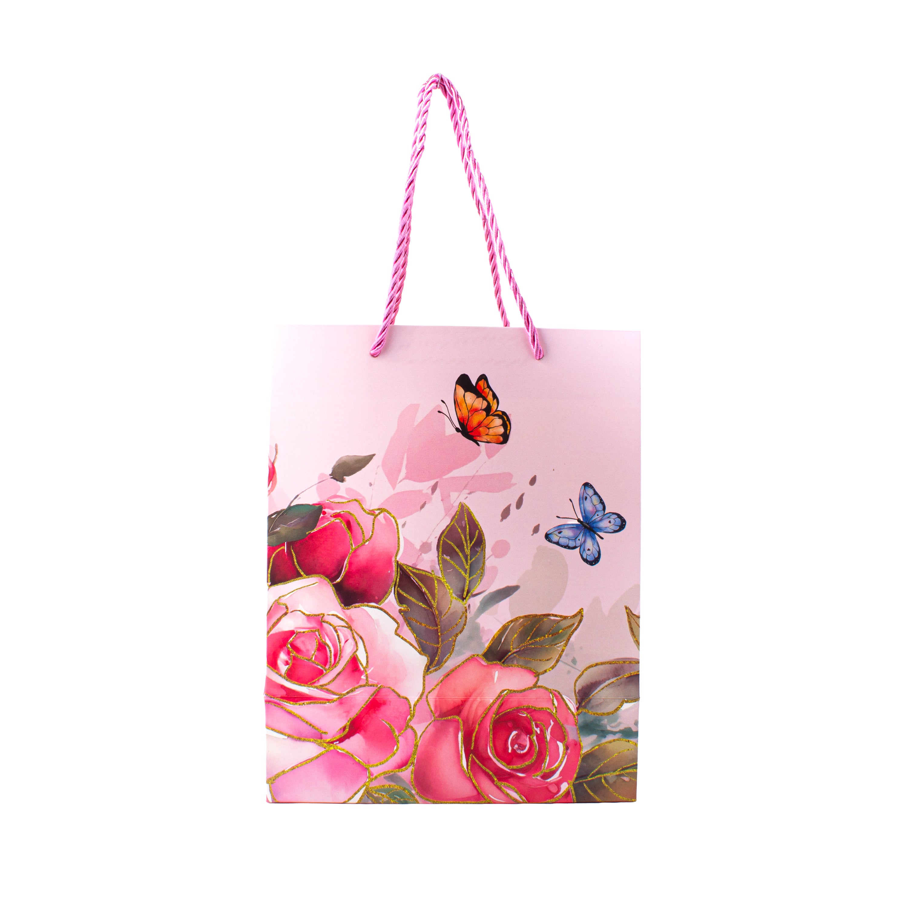 Paper Gift Bag Peony Meadow 18 X 23 X 10cm 1pc