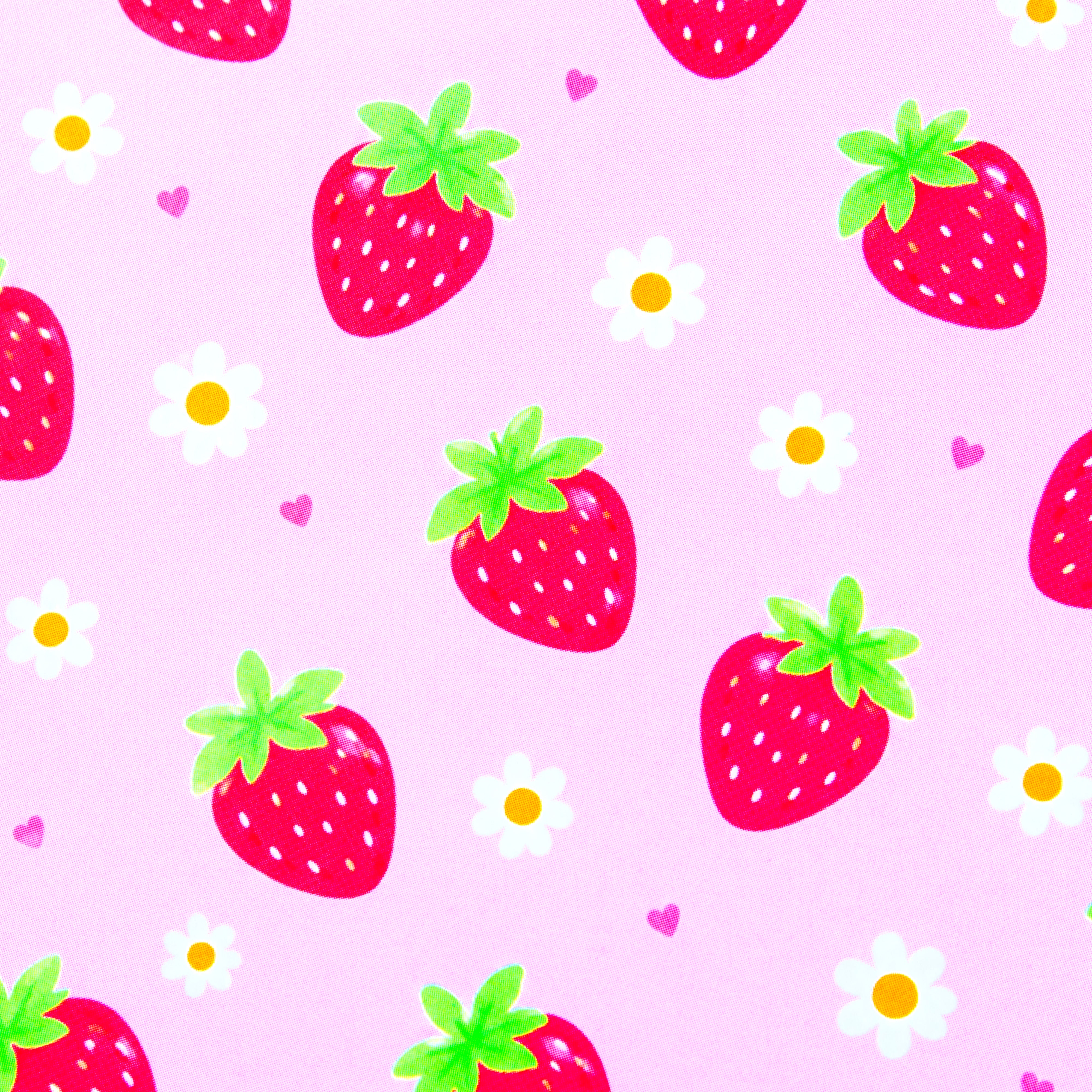 Gift Wrapping Paper Strawberry Field 27.75 x 19.29inch 1 Sheet