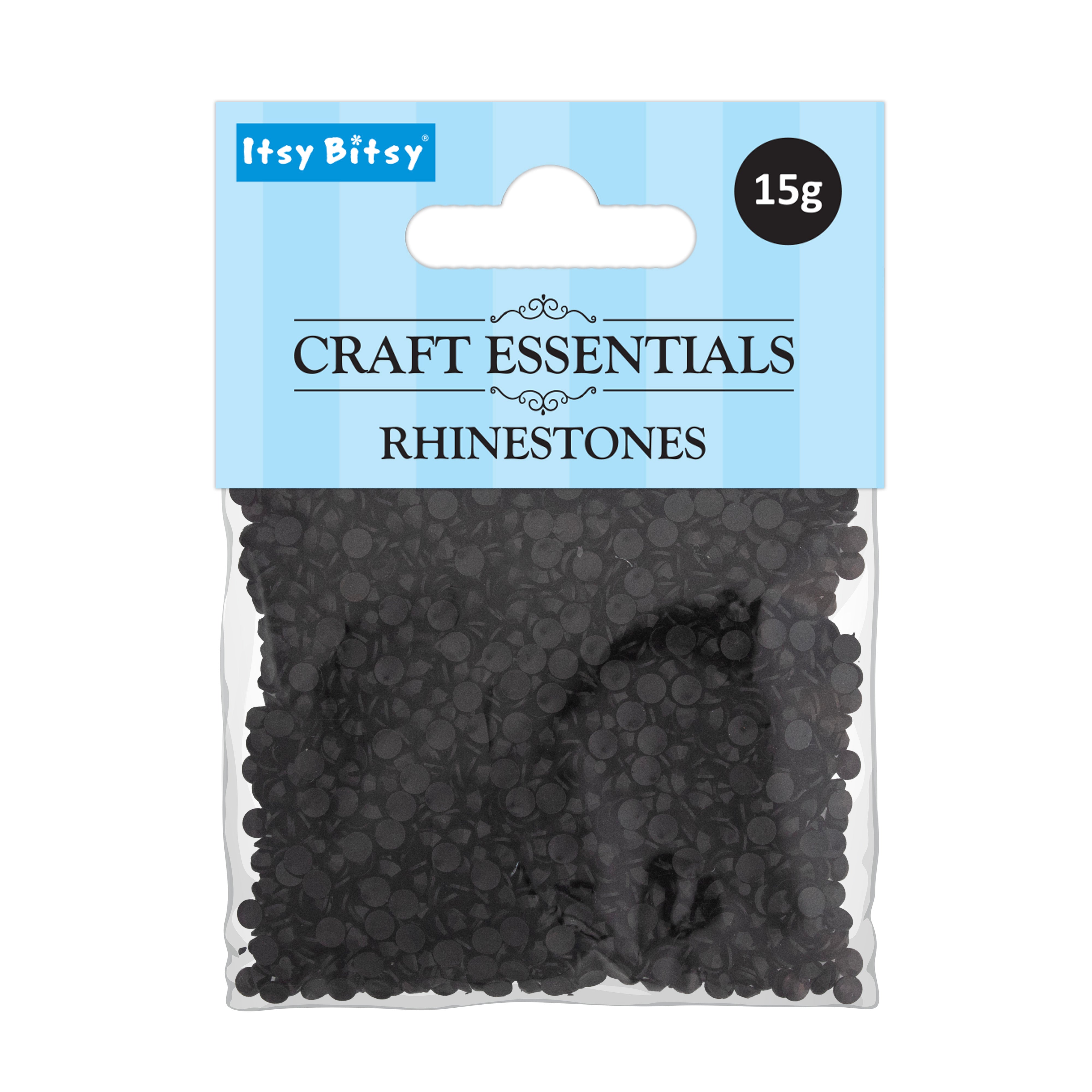 Crystals 15 Black gm