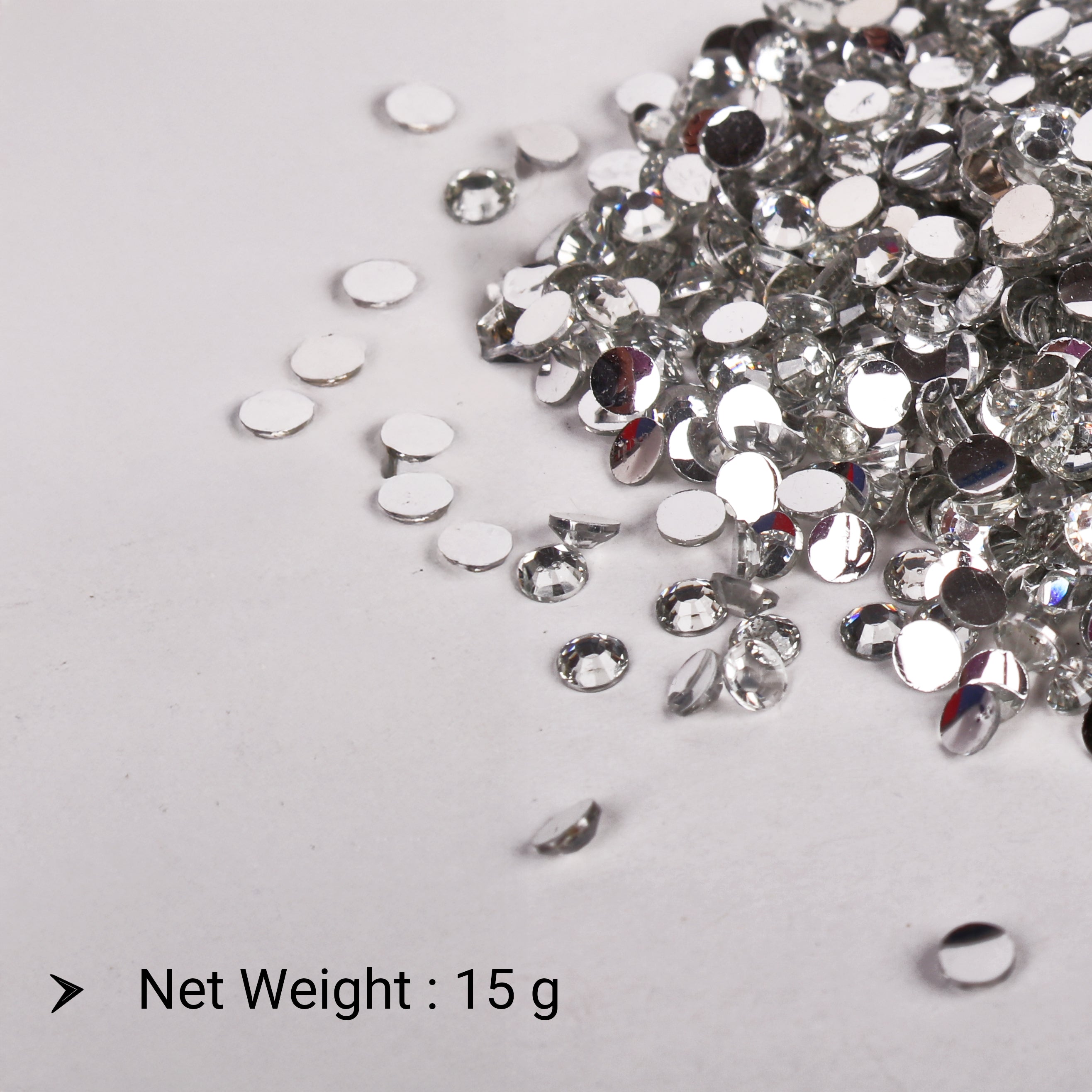 Crystals 15 Silver gm
